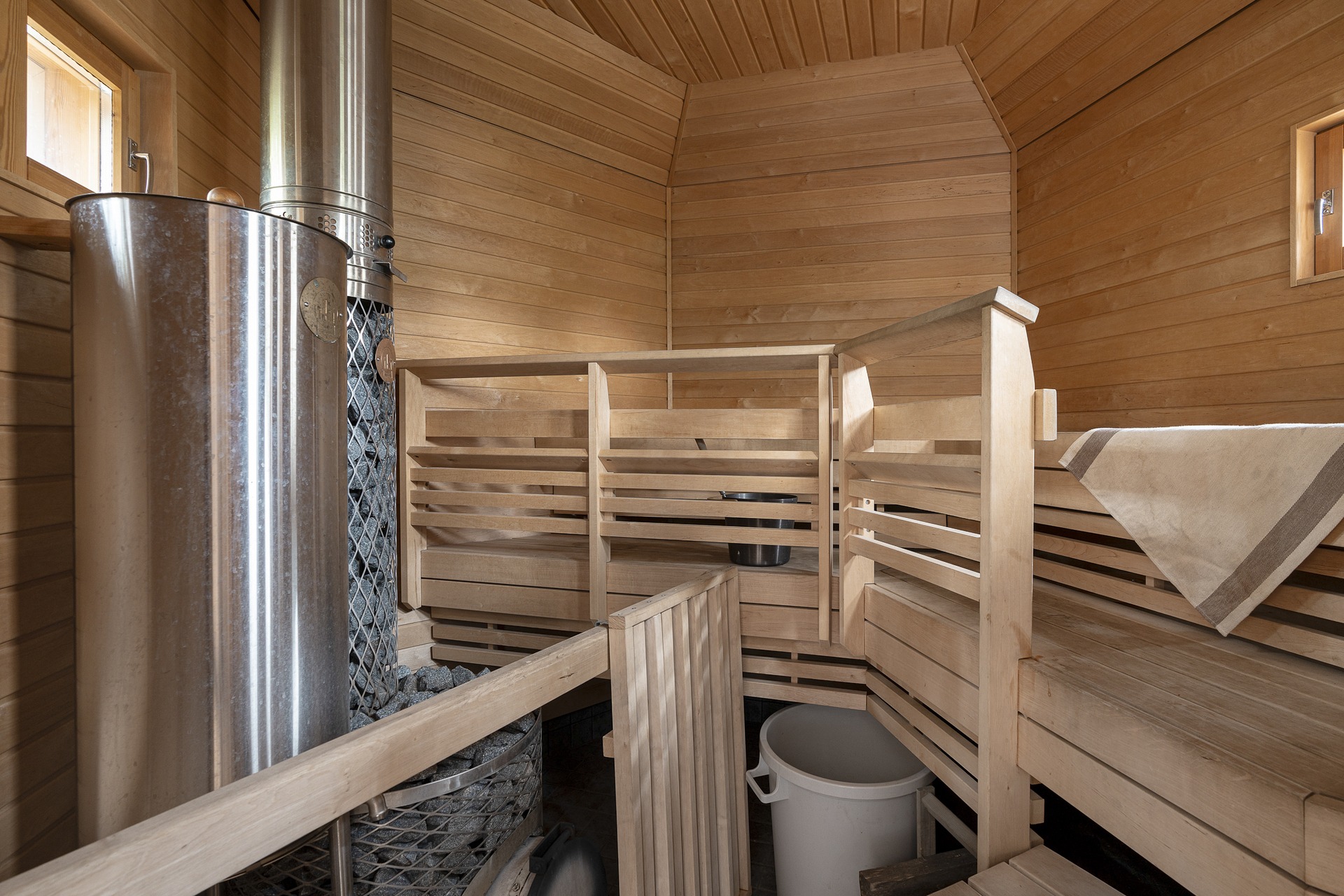 Huvimajan sauna