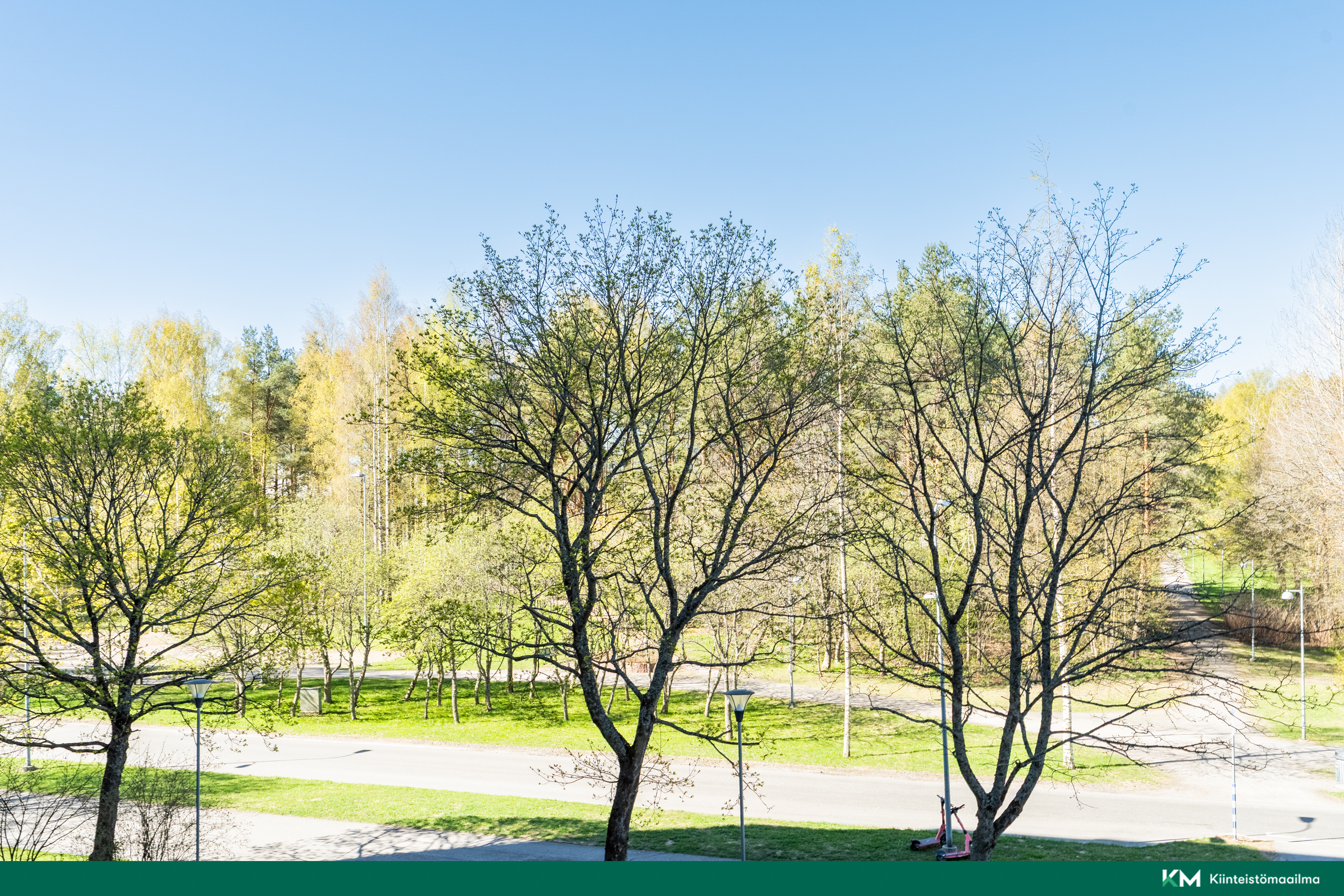 Parvekenäkymä. 