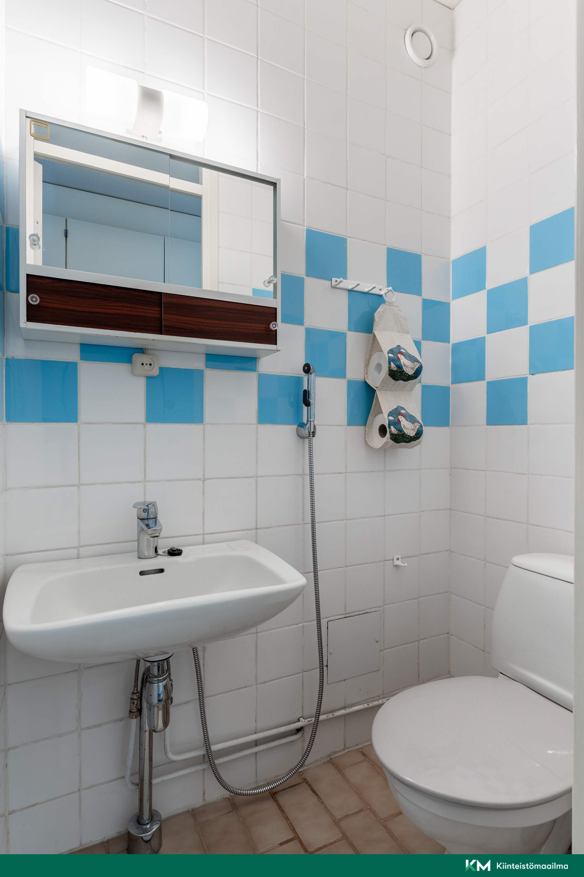 Erillinen wc.