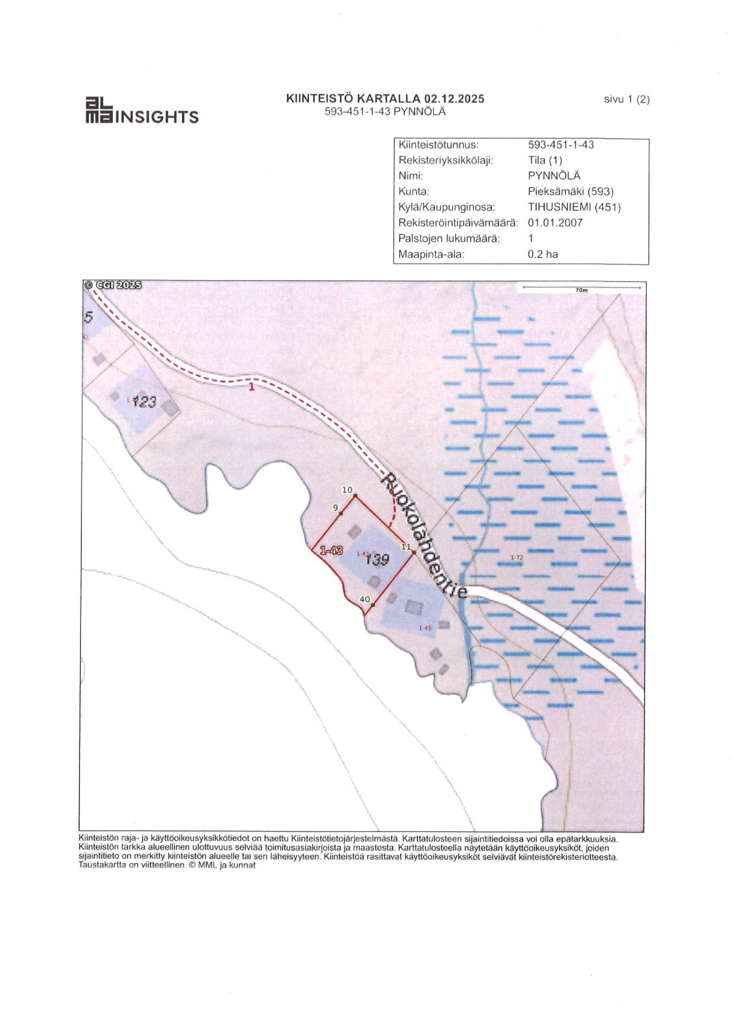 Ruokolahdentie 139, Pieksämäki