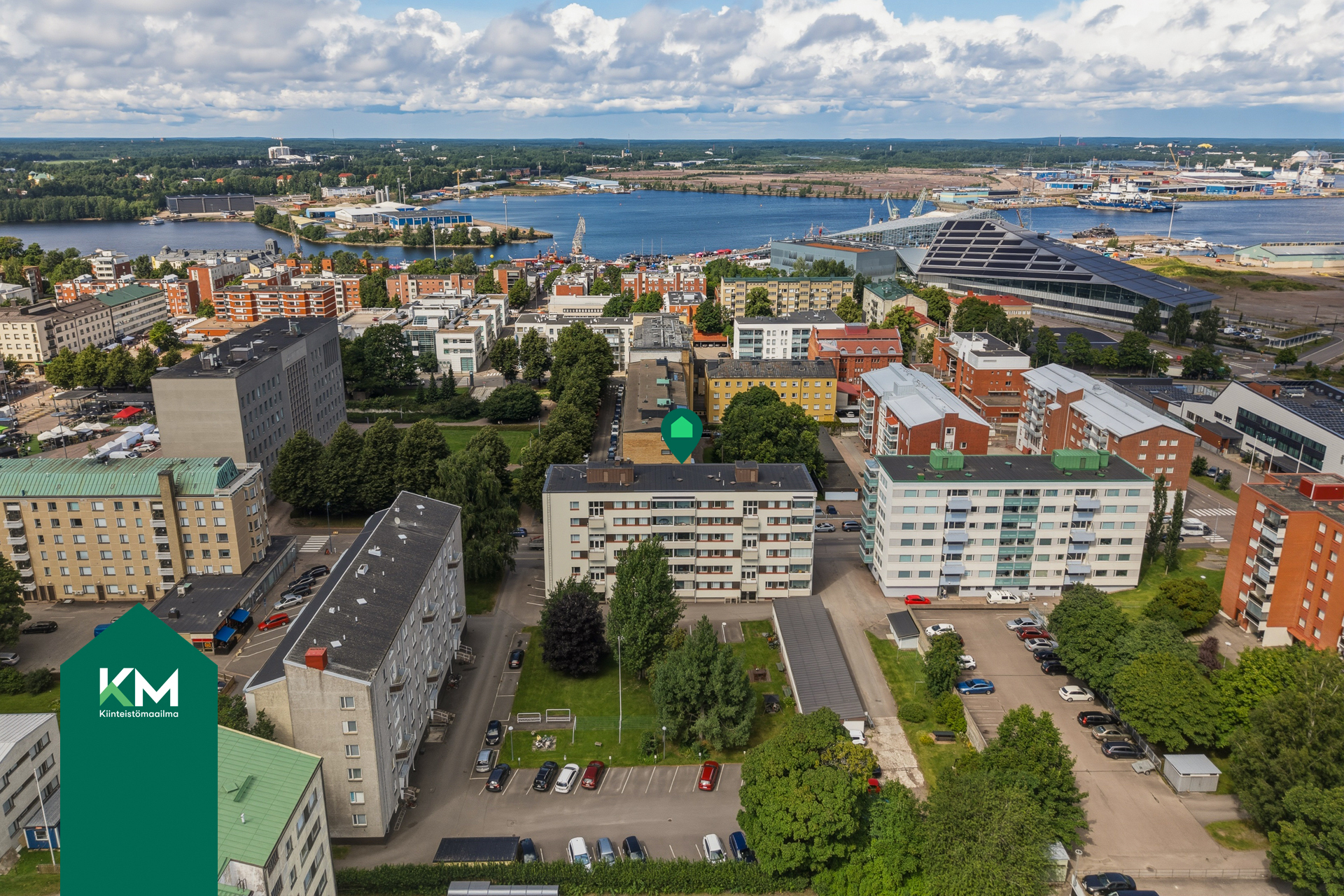 Keskuskatu 3, Kotkansaari, Kotka
