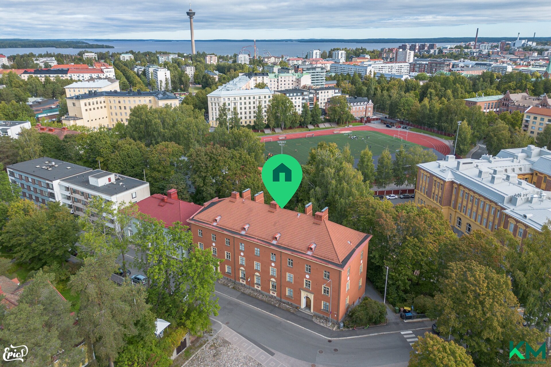 Palomäentie 14, Pyynikki, Tampere