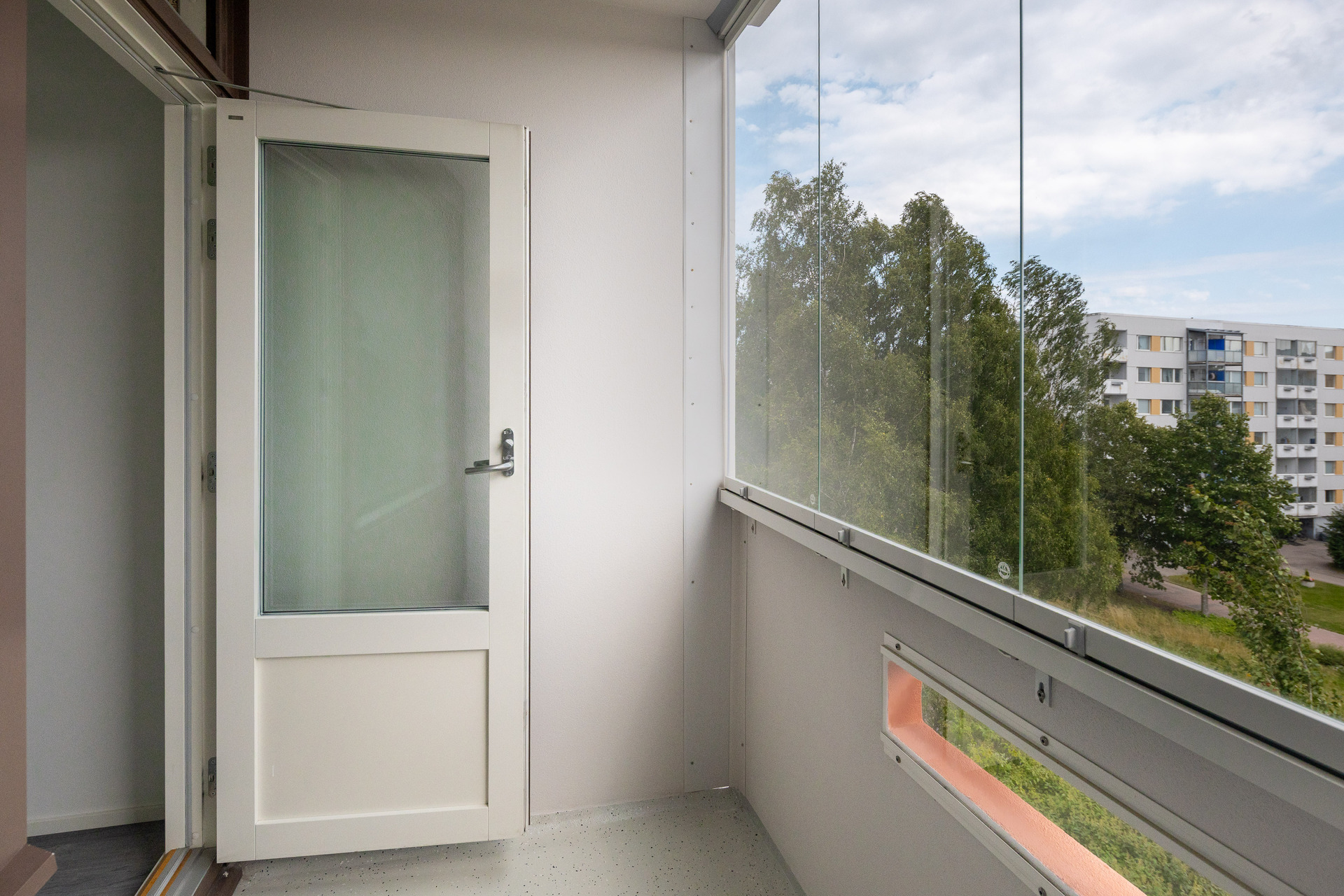 Lasitettu parveke