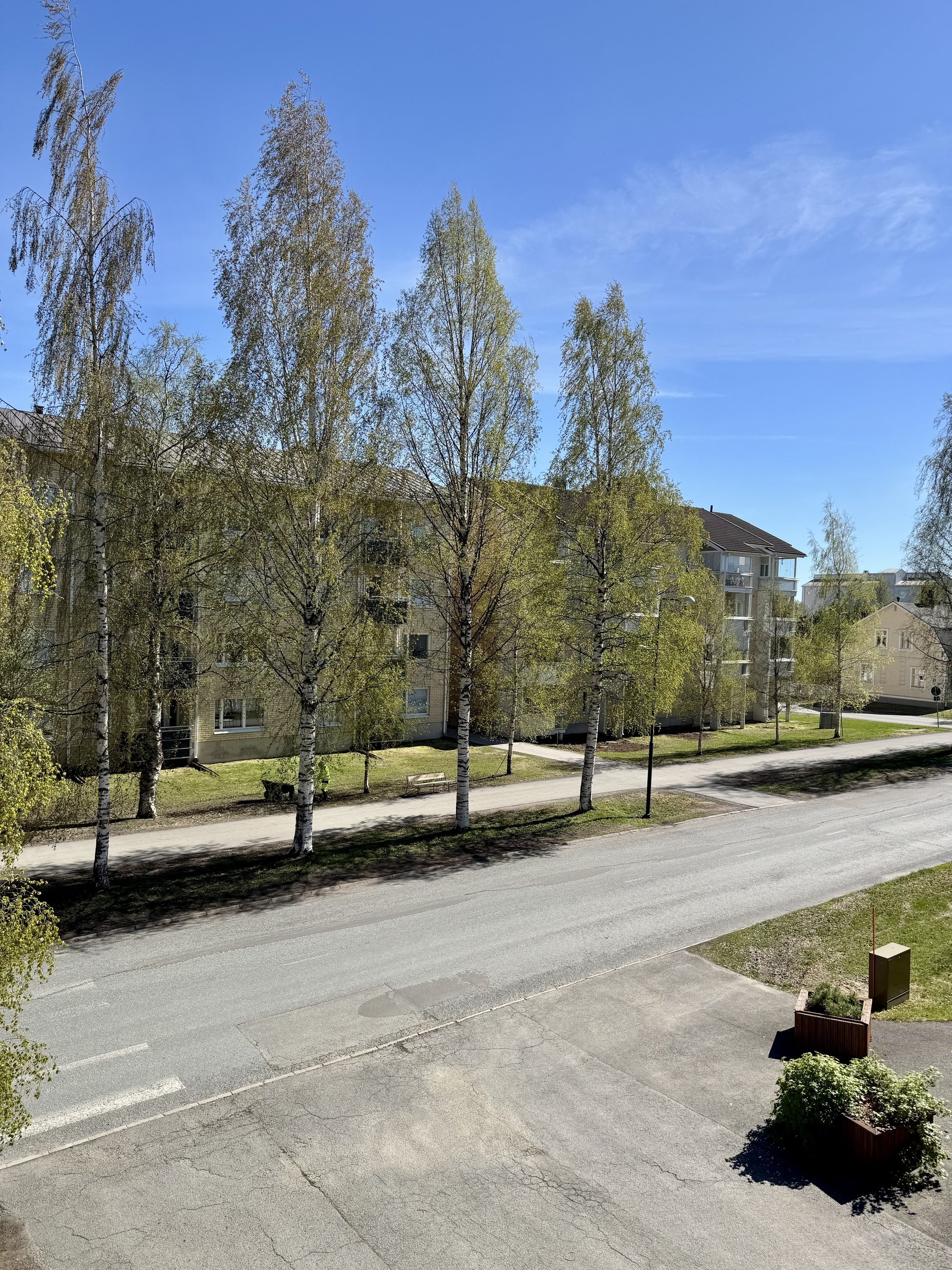 Saarenpäänkatu pitkin lyhyt matka kauppaan