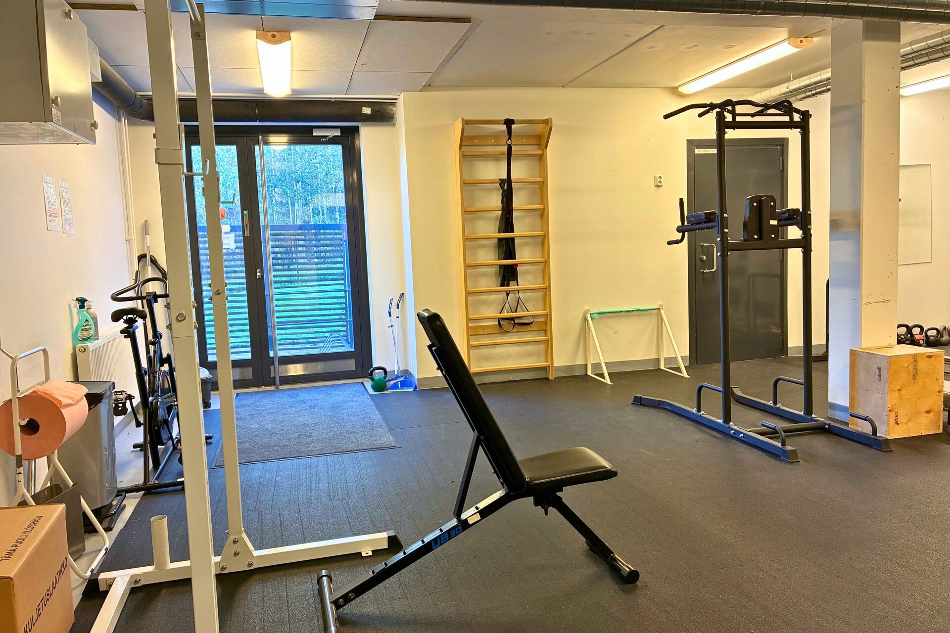 Yhtiön kuntosali asukkaiden käyttöön