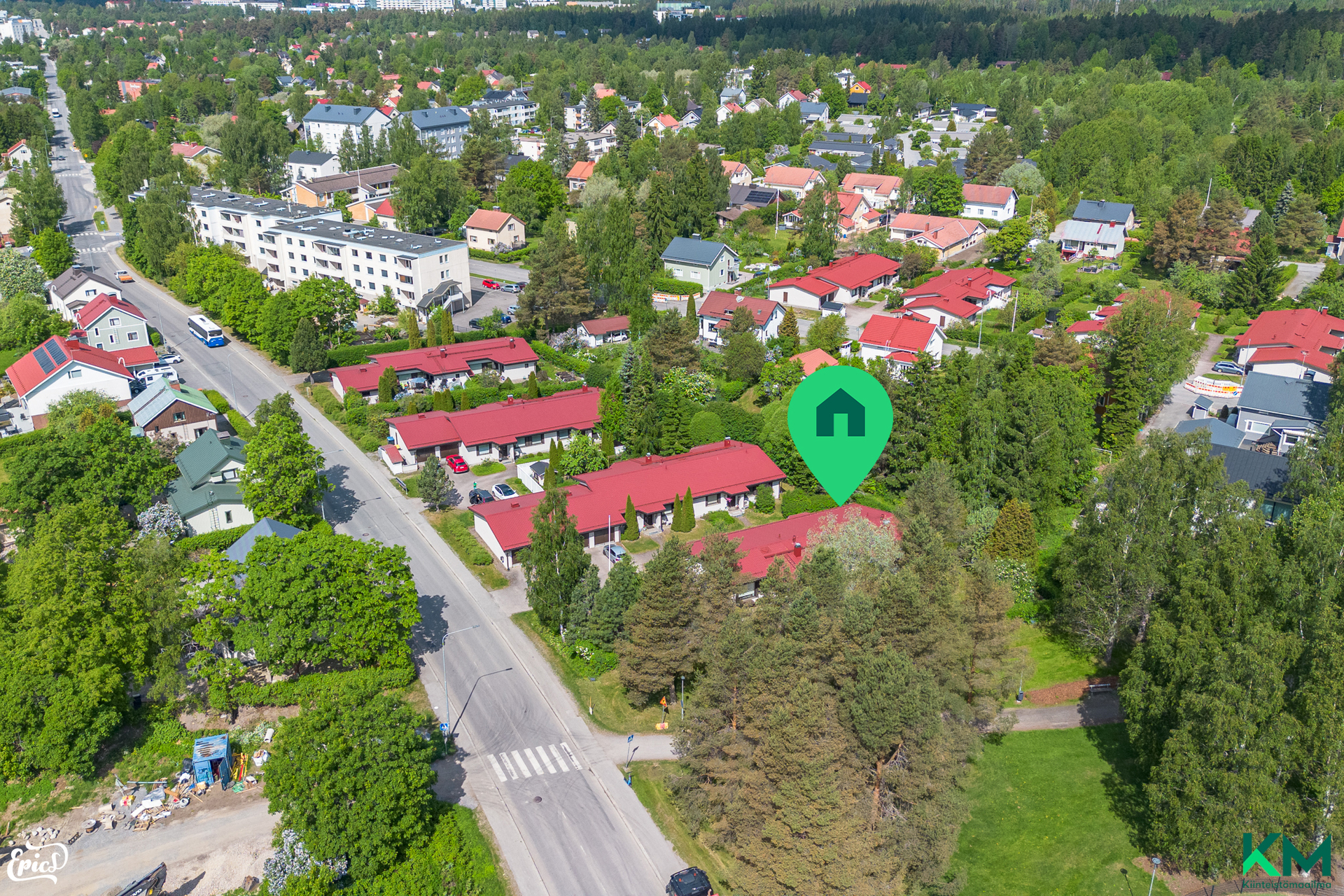 Takahuhdintie 55, Huikas, Tampere
