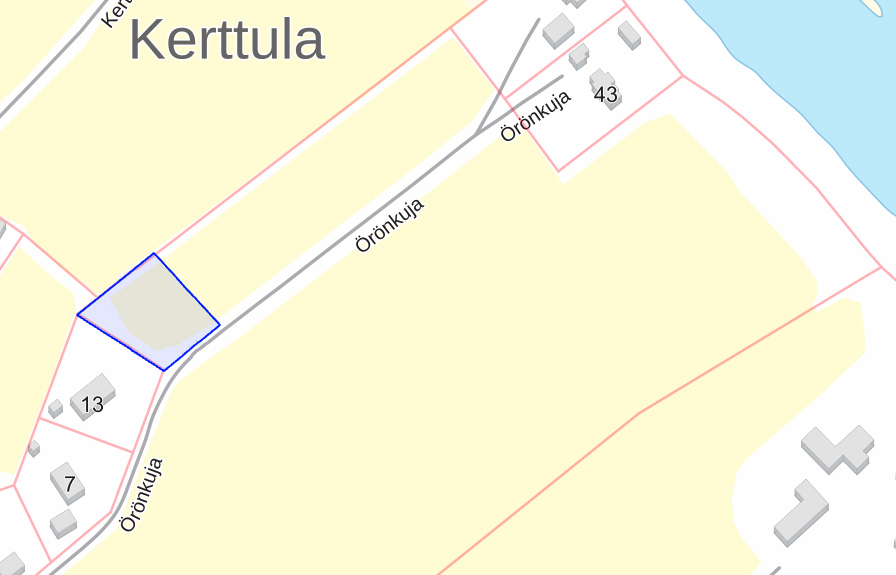 Asunnon pohjakuva
