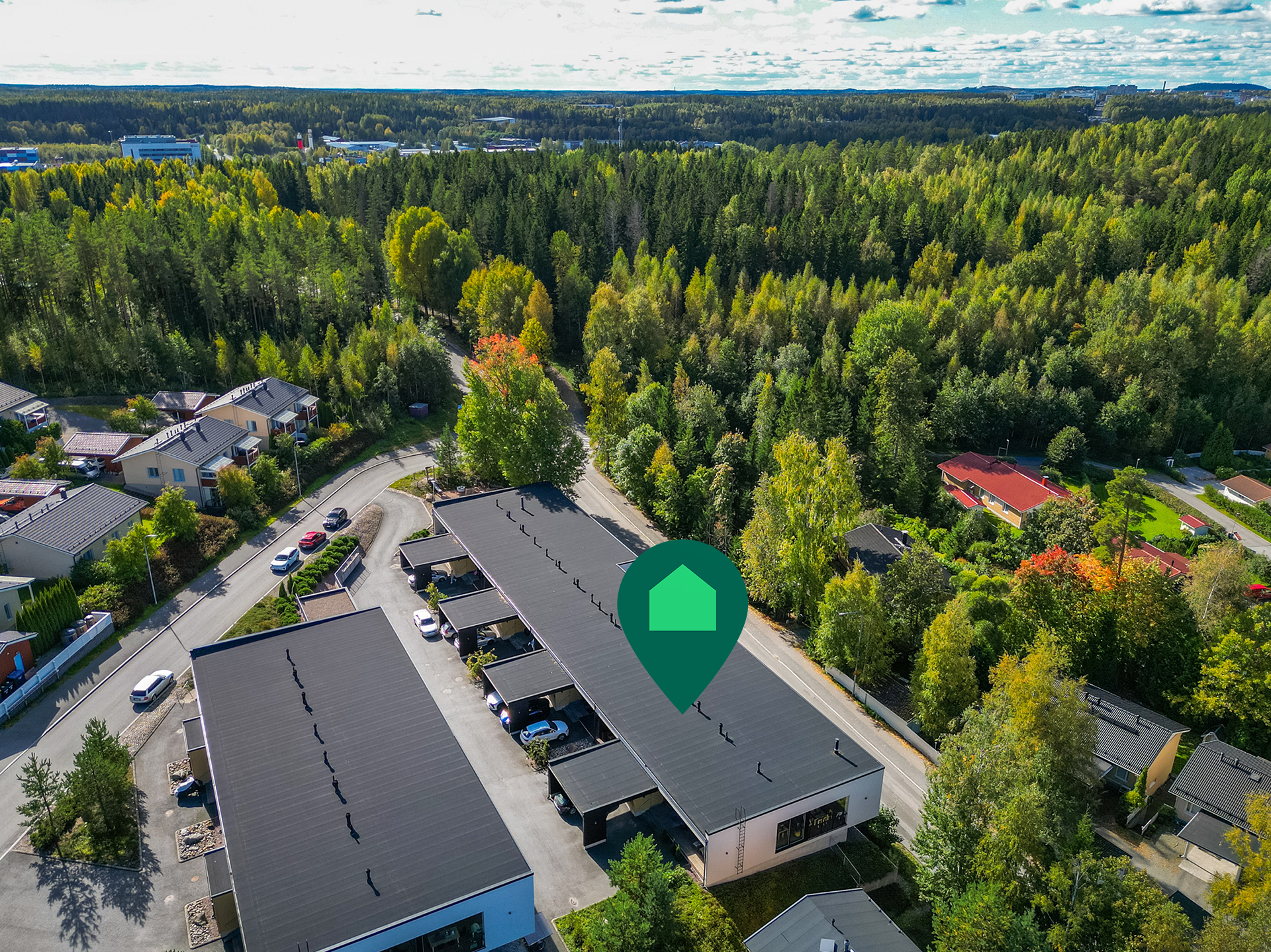 Hirvikallion on vehreä ja lapsiperheystävllinen asuinalue