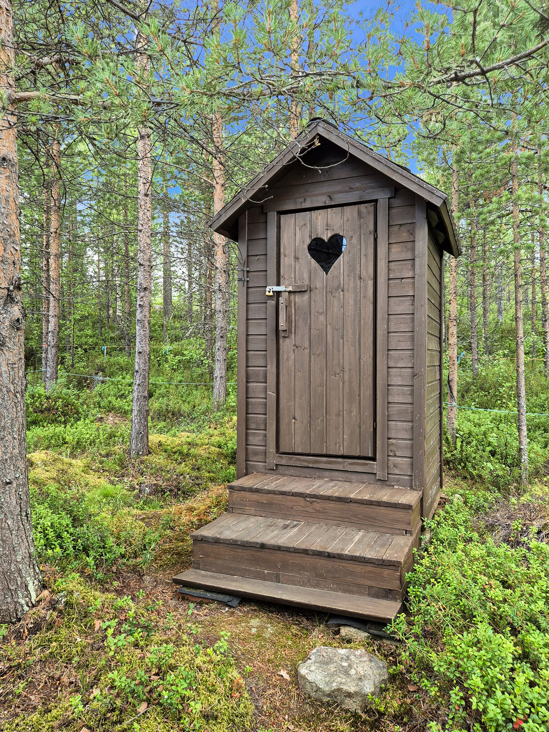 Pihapiirissä myös ulko-wc