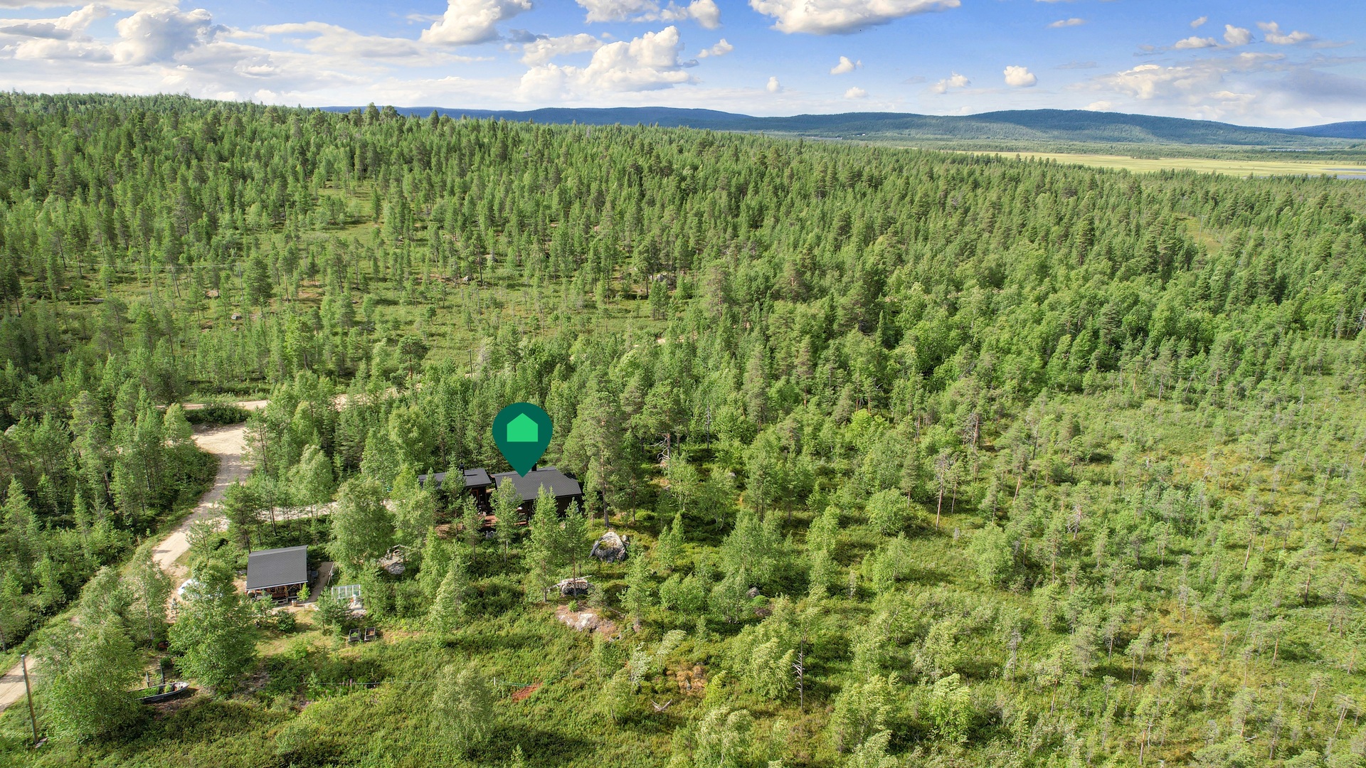 Hyvät ulkoilumahdollisuudet