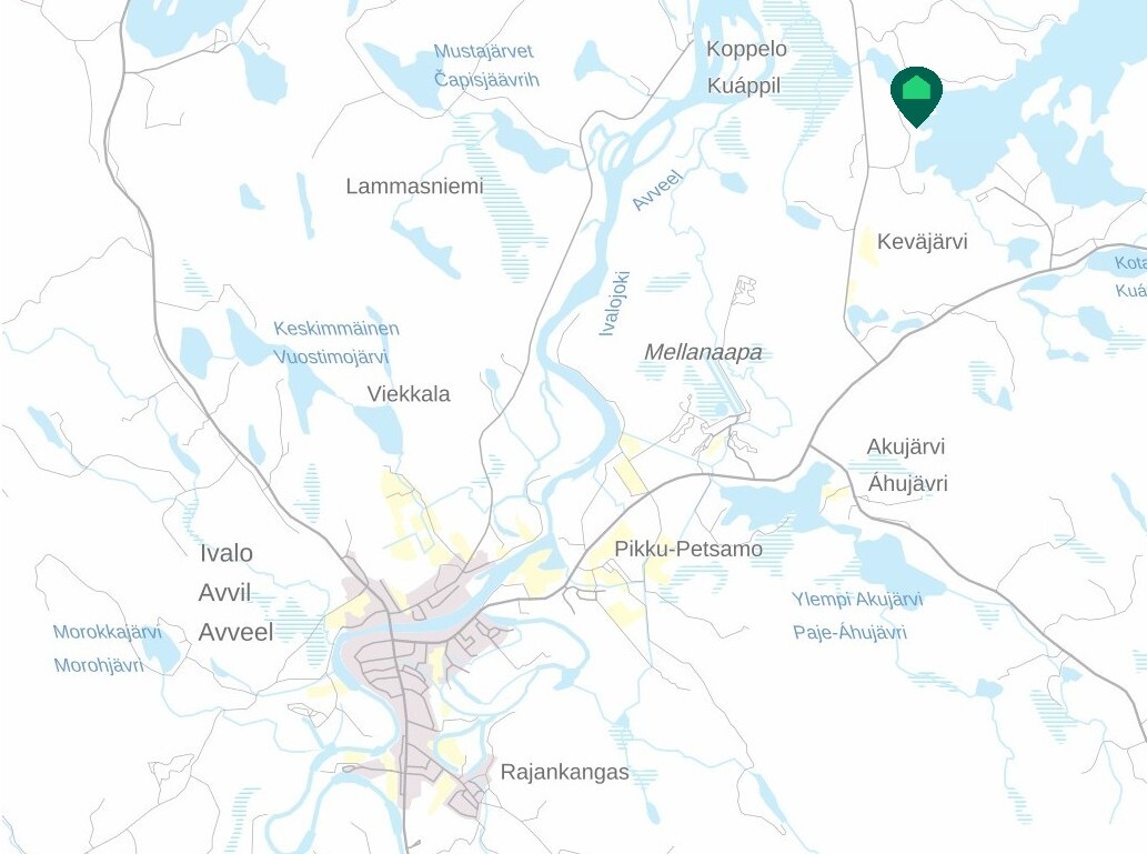 Sijainti kartalla