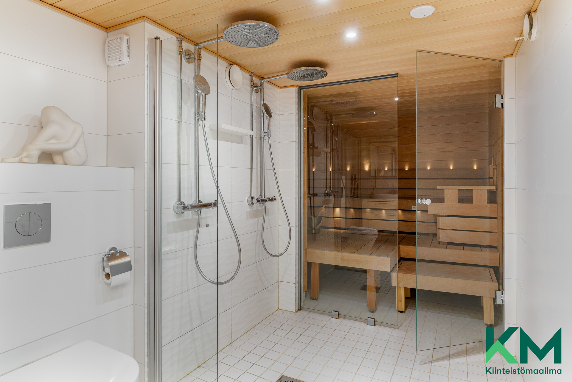 Alakerran sauna