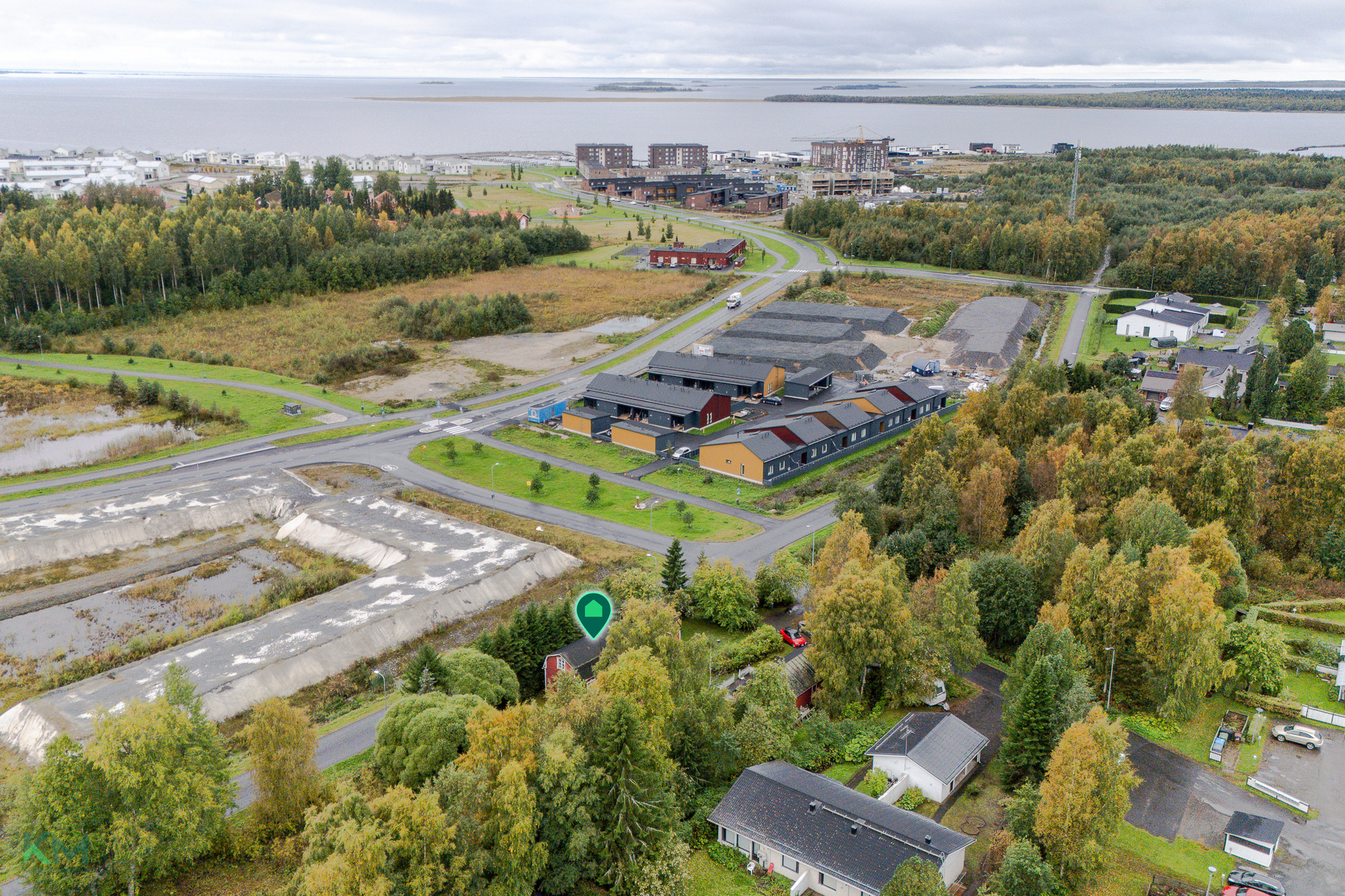 Leppiojankuja 2, Pateniemenranta, Oulu