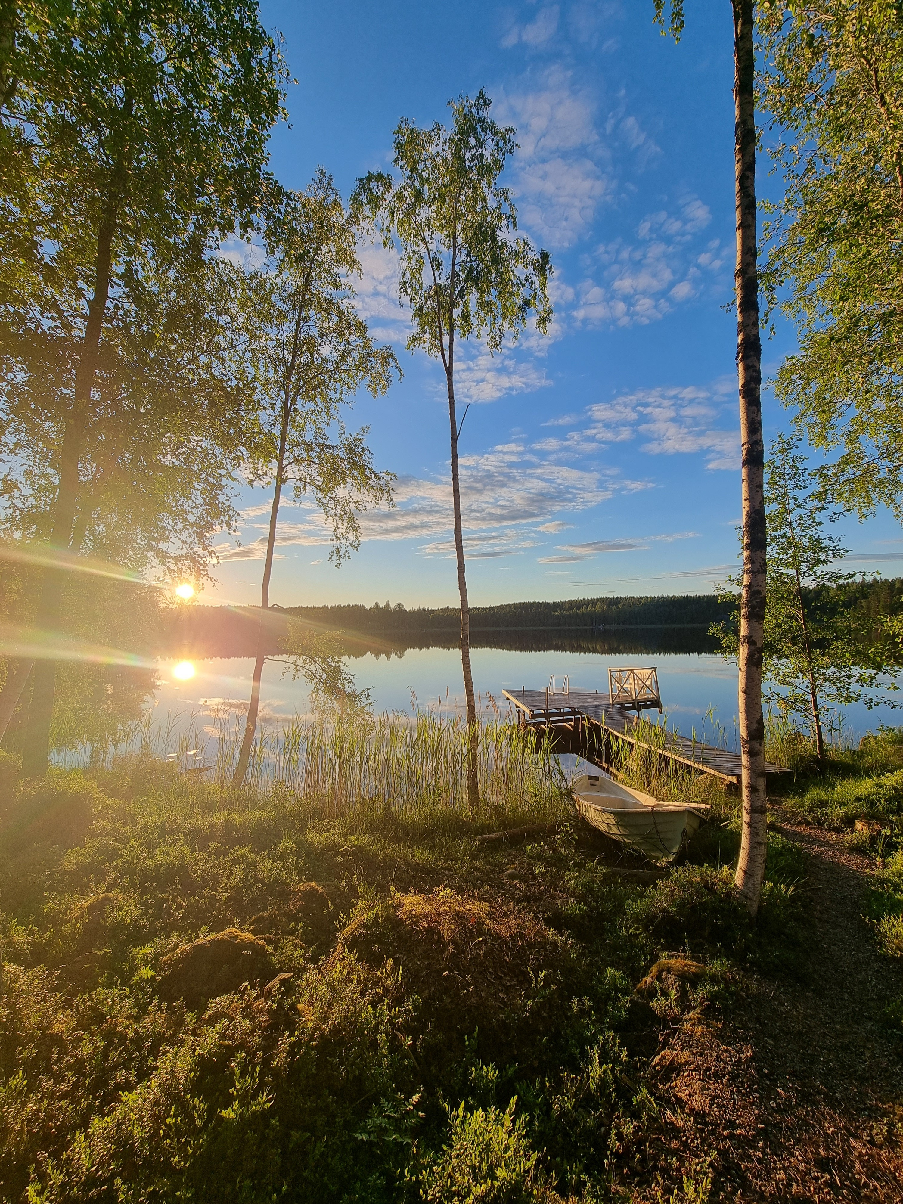 Paljusta näkee ilta-auringon