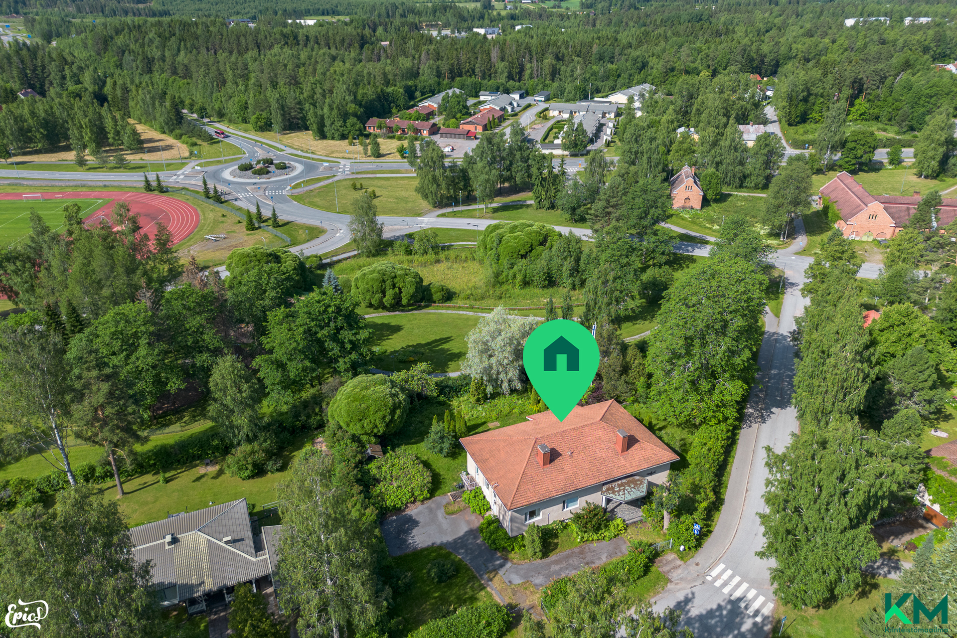 Korkomäentie 4, Kyröskoski, Hämeenkyrö