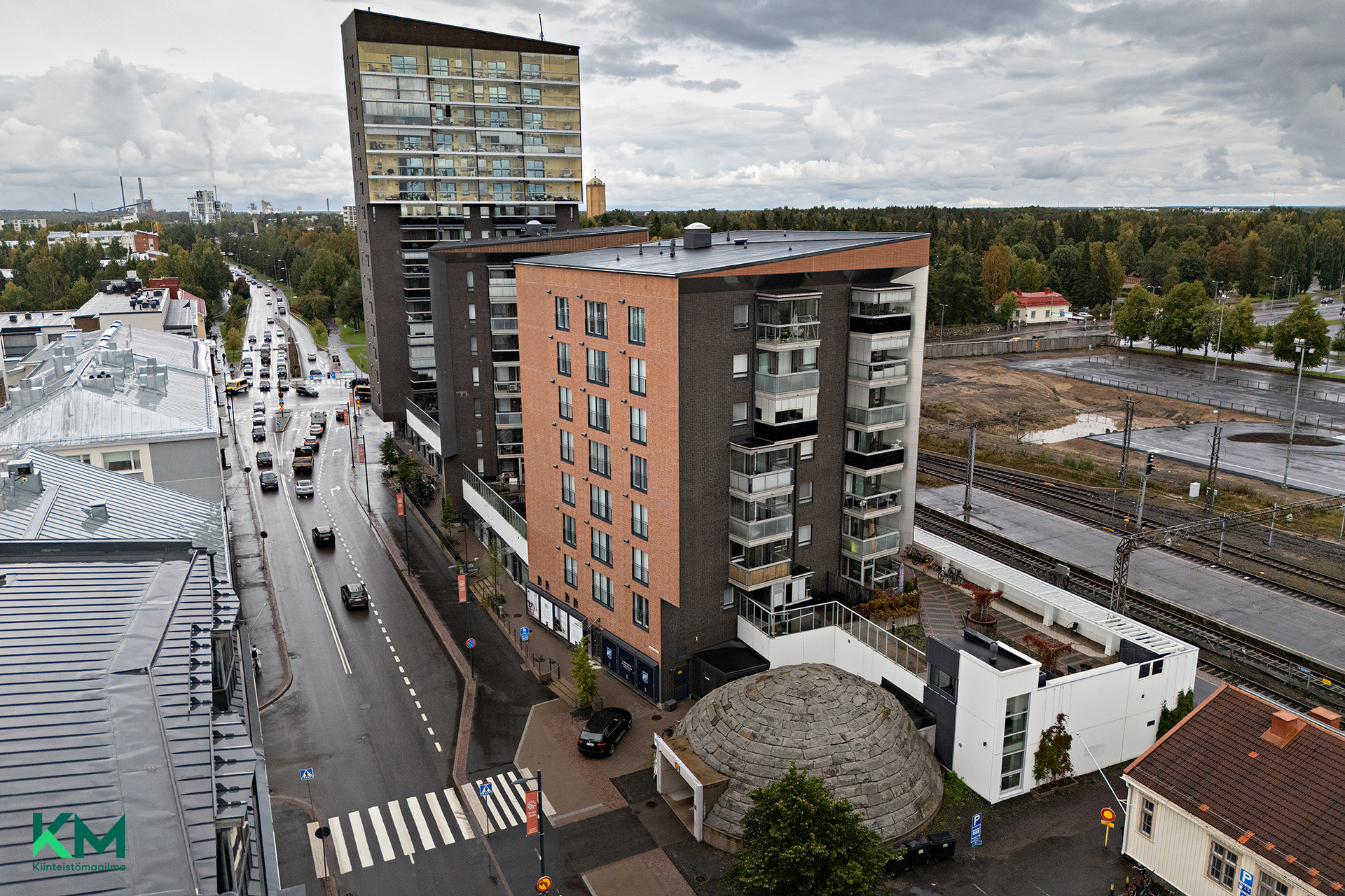Rautatienkatu 1, Keskusta, Oulu
