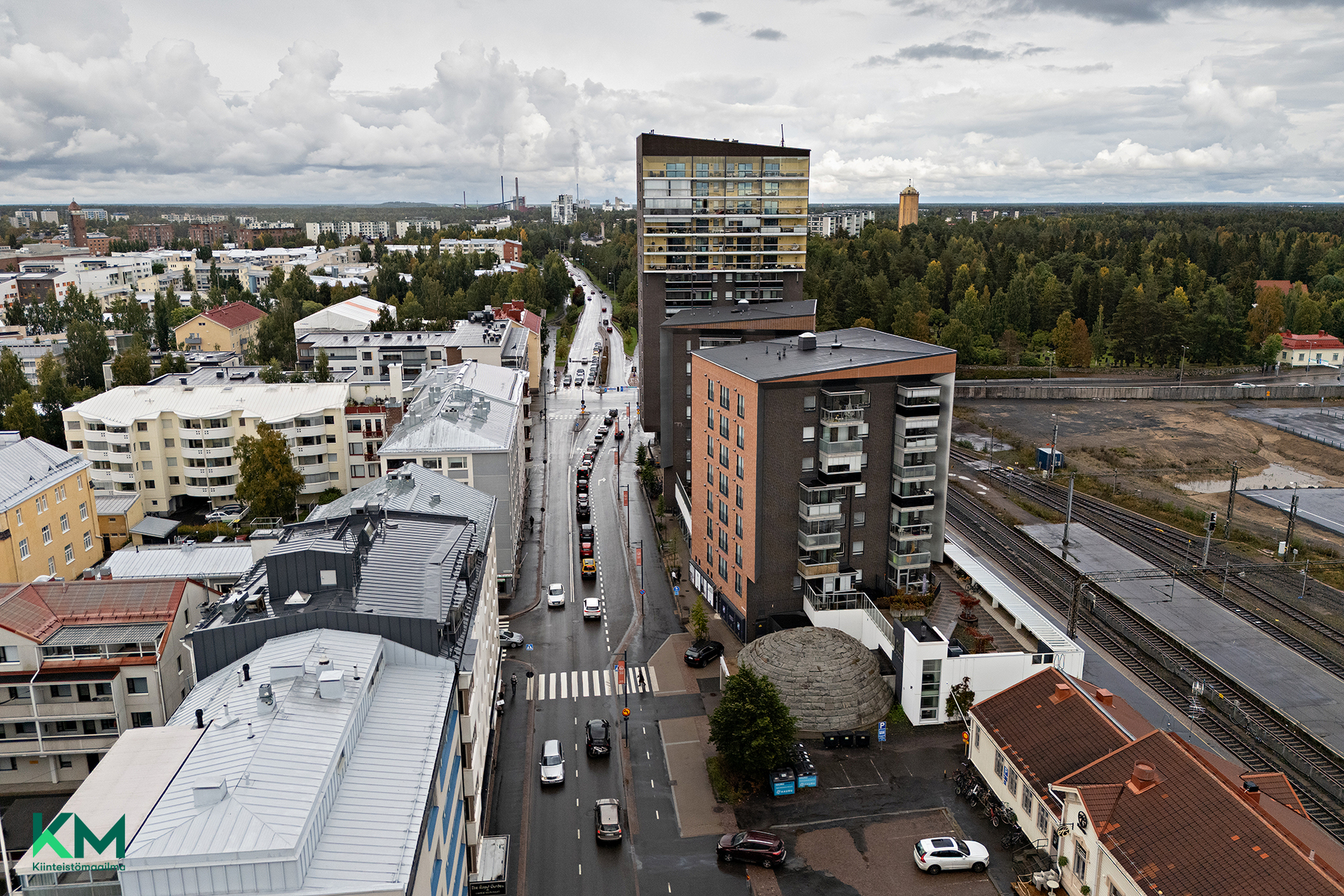 Rautatienkatu 1, Keskusta, Oulu