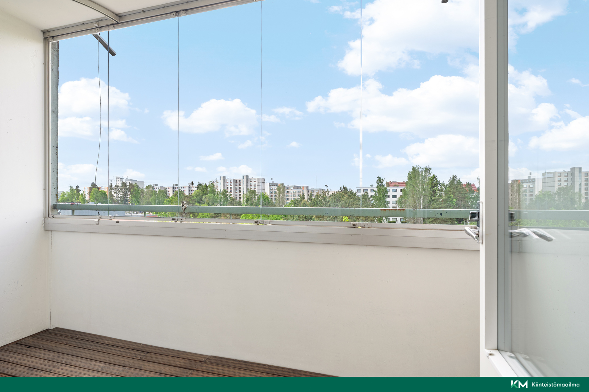 Lasitettu parveke, glazed balcony