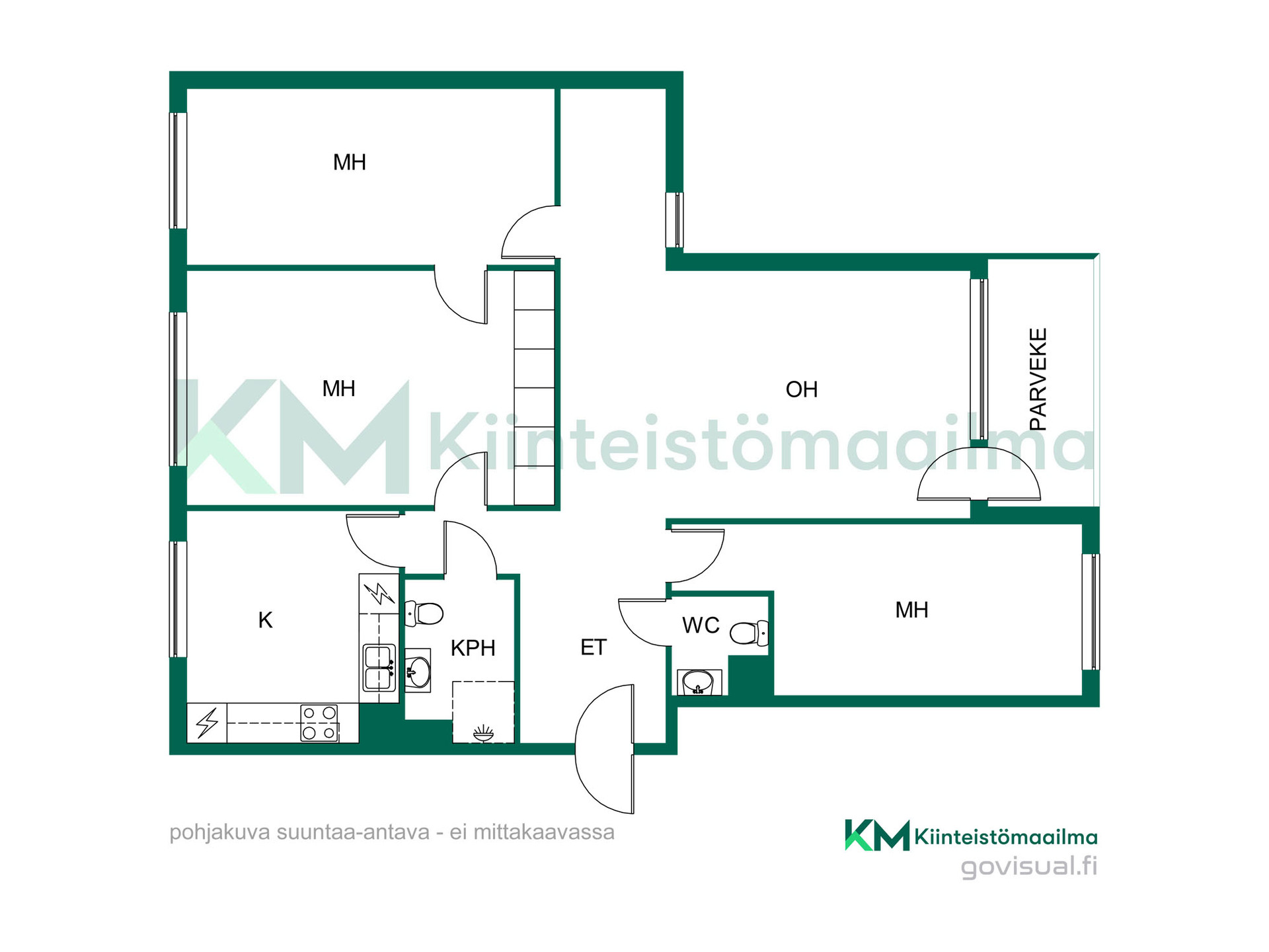 Pohjakuva, floor plan