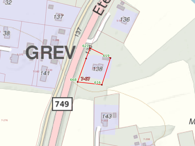 Södra Larsmovägen 138, Grev, Luoto