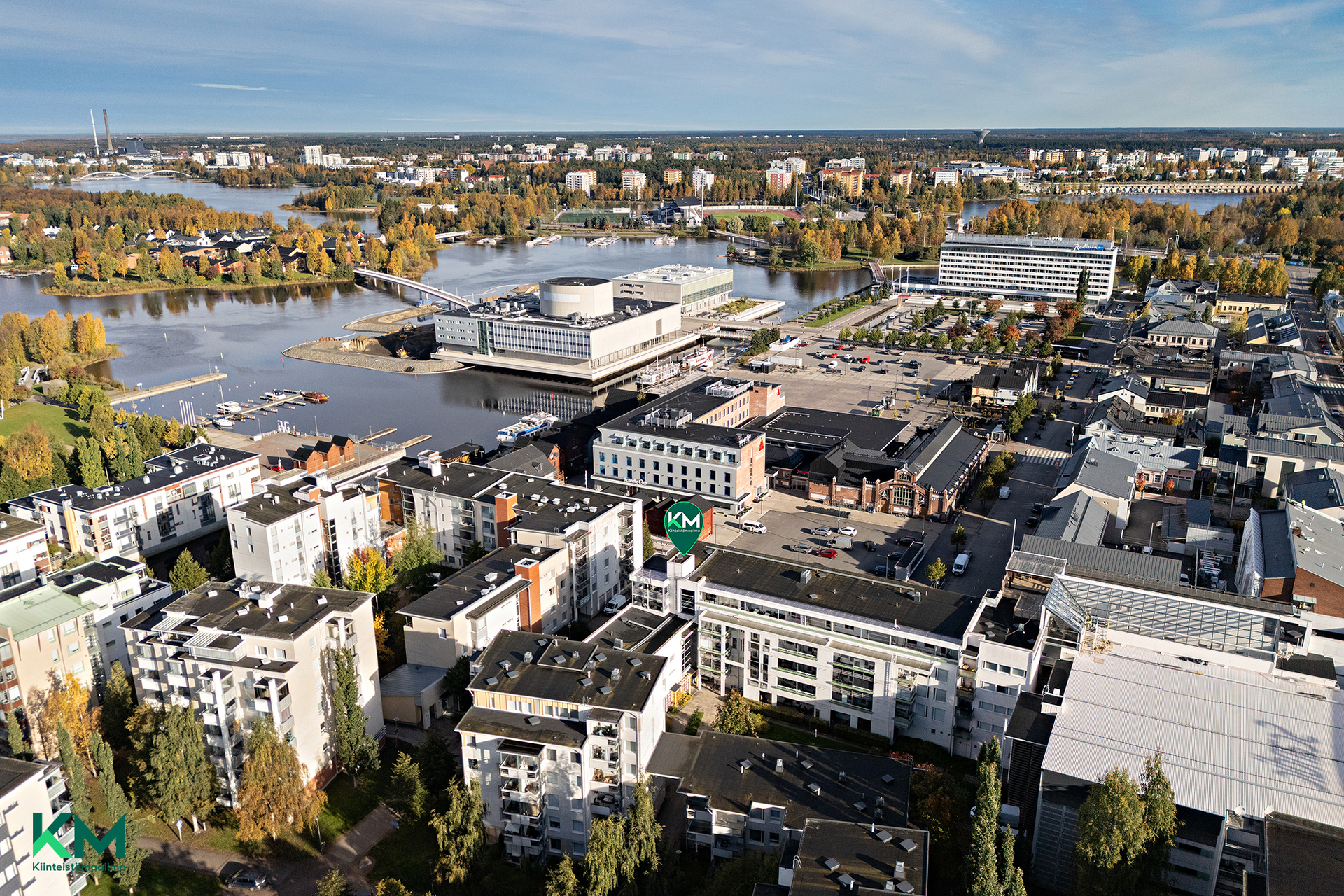 Meritullinraitti 1, Keskusta, Oulu