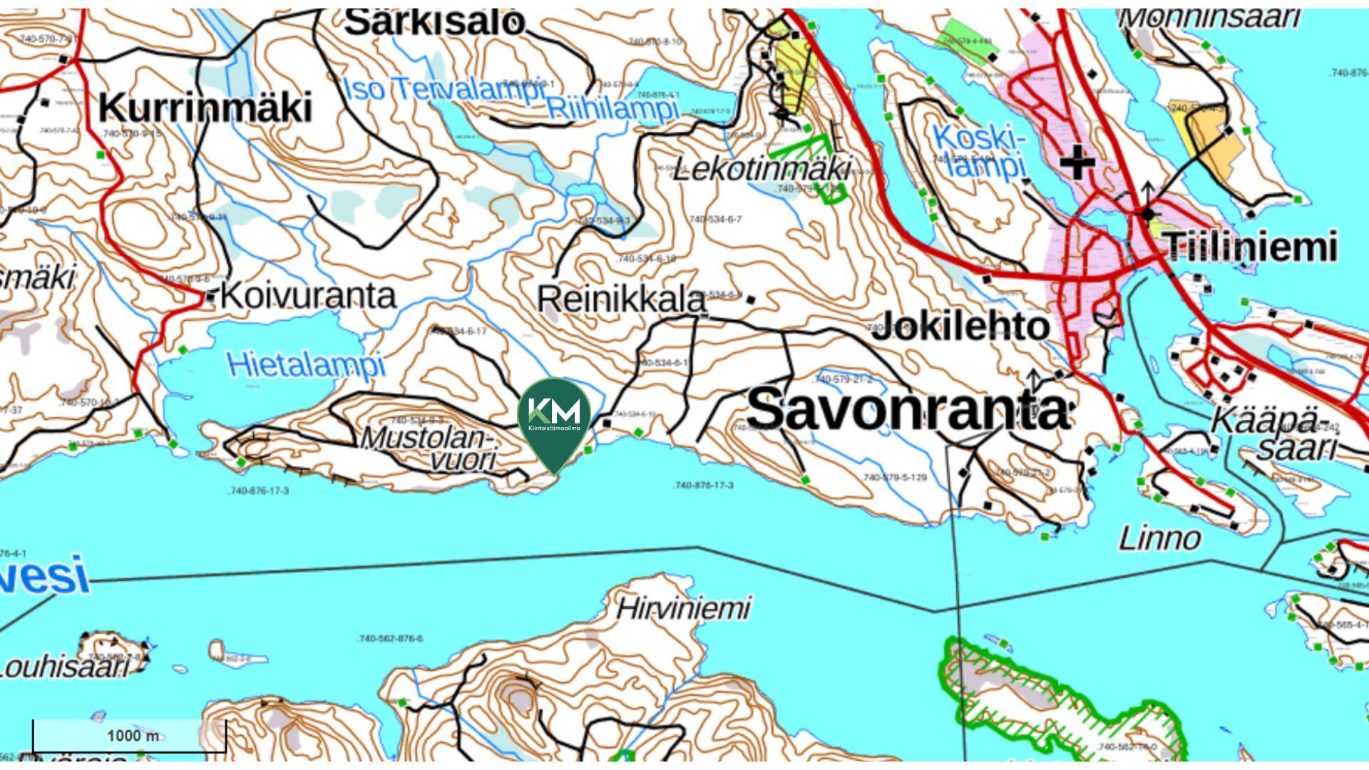 Lekotintie, Savonlinna