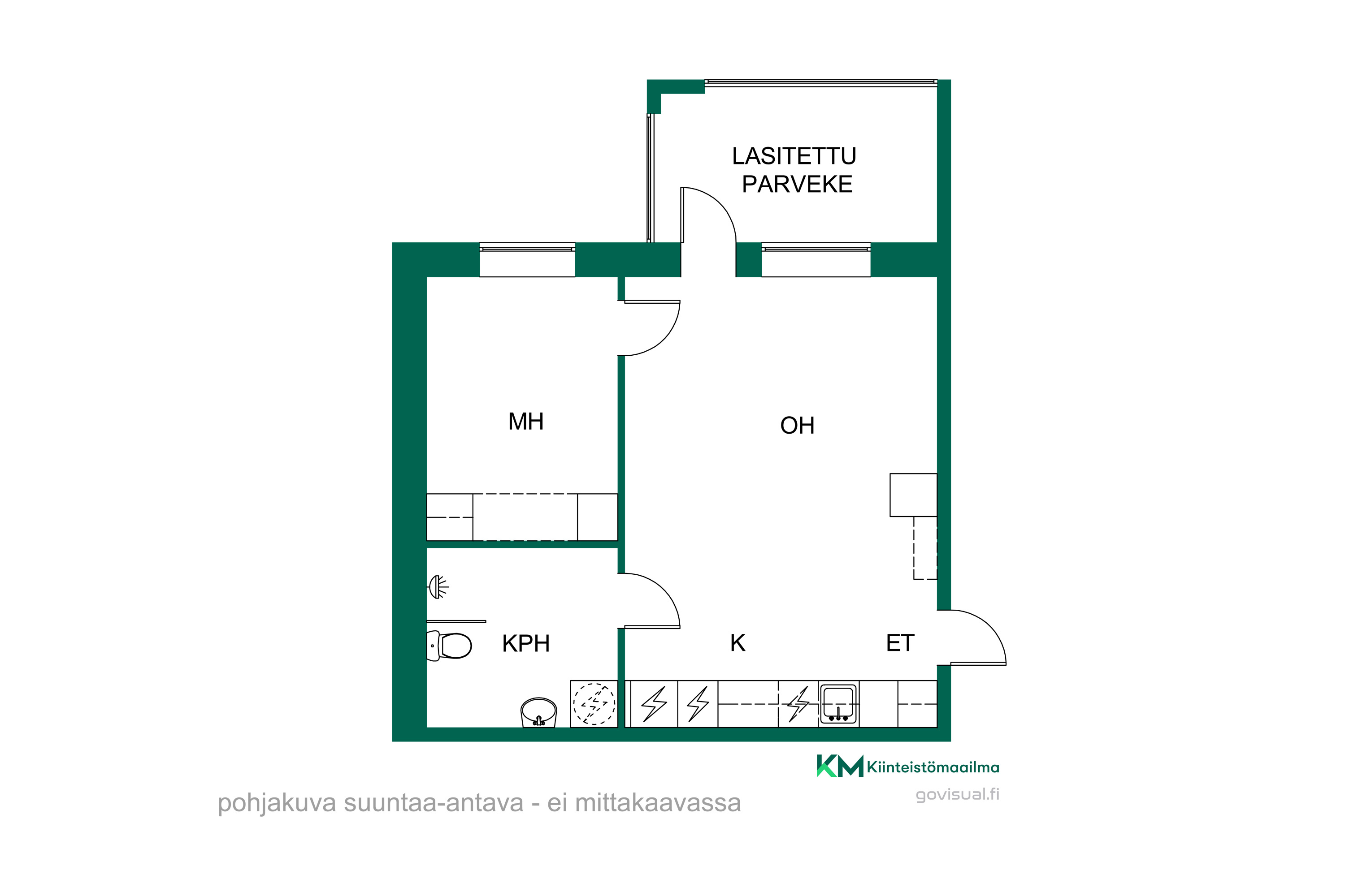 Myllystenpohjantie 3, Keskusta, Kangasala