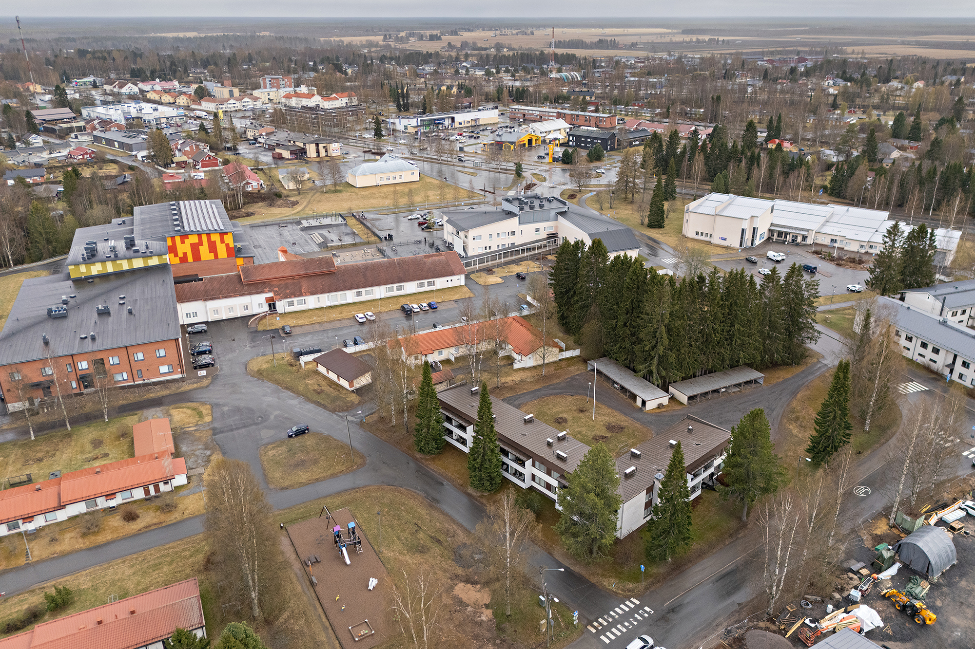 Kirkkotie 19-21, Keskusta, Muhos