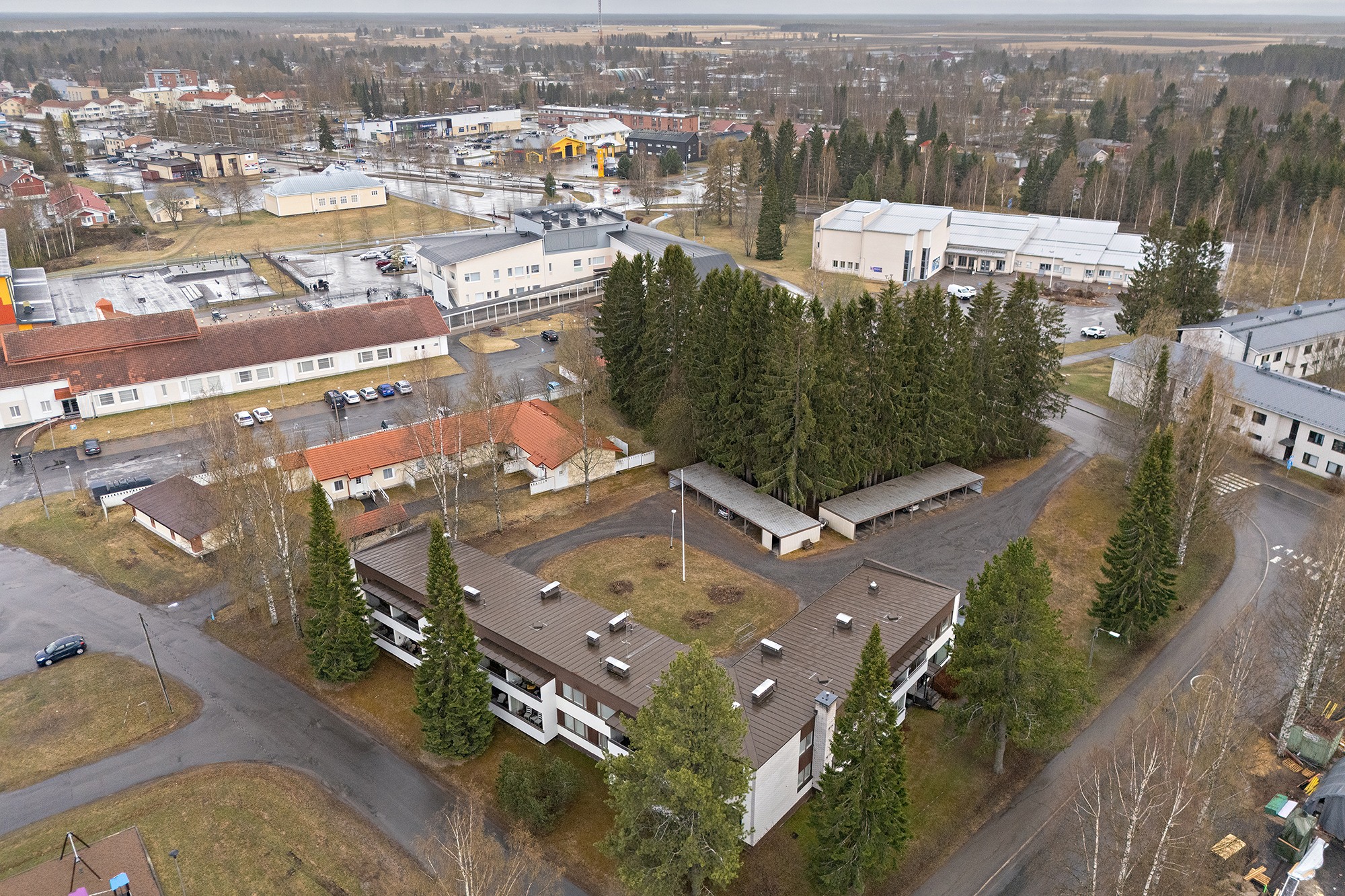 Kirkkotie 19-21, Keskusta, Muhos