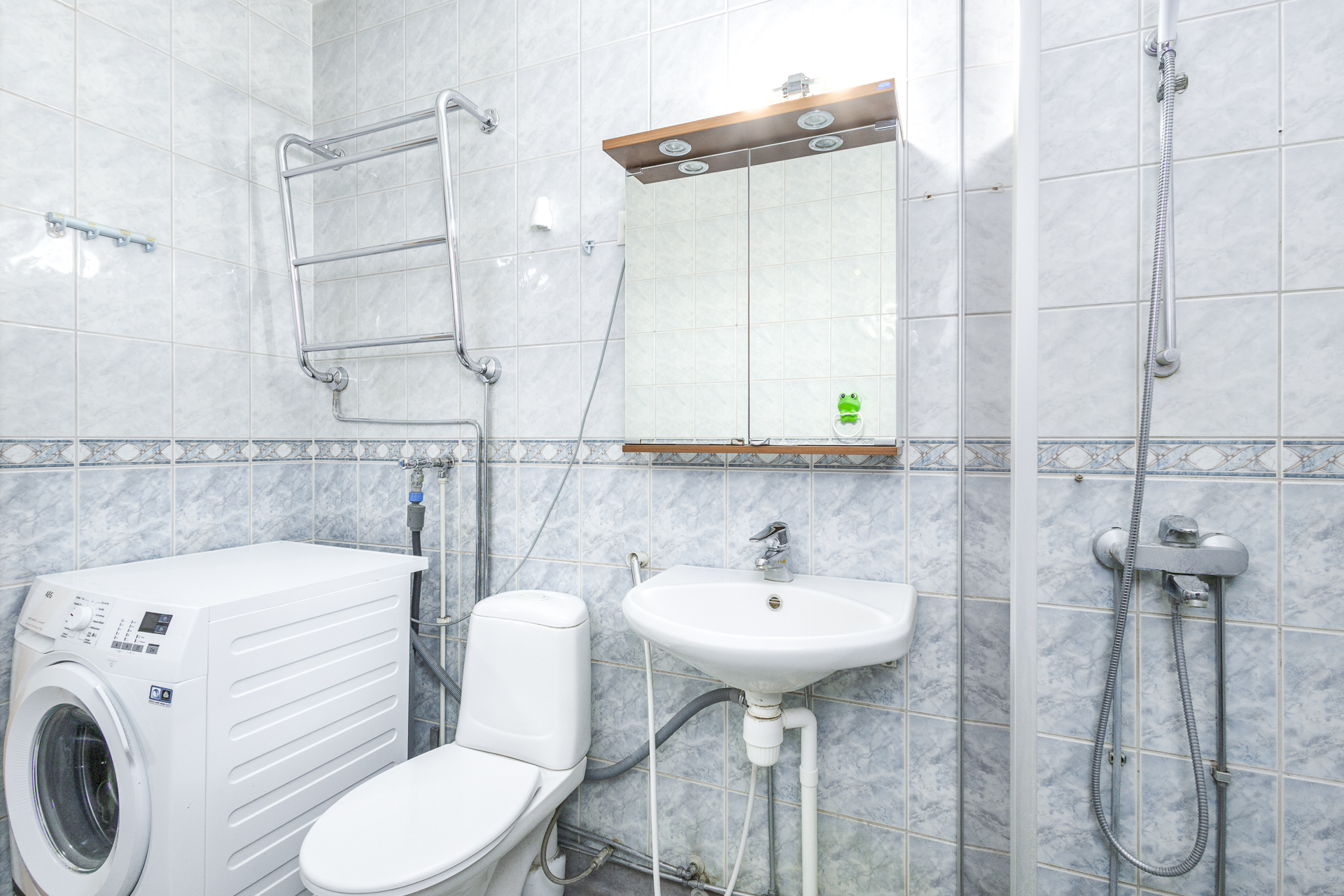 wc ja tila pesukoneelle