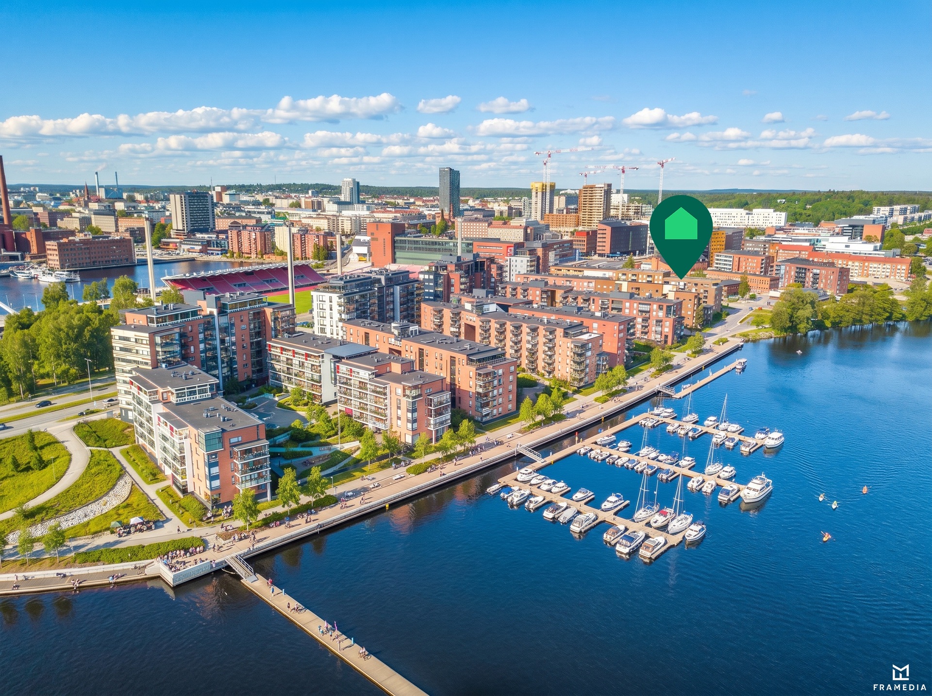Voimakatu 7, Ratinanranta, Tampere
