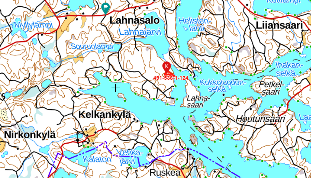 Kiiskiniementie -, Lahnasalo, Mikkeli