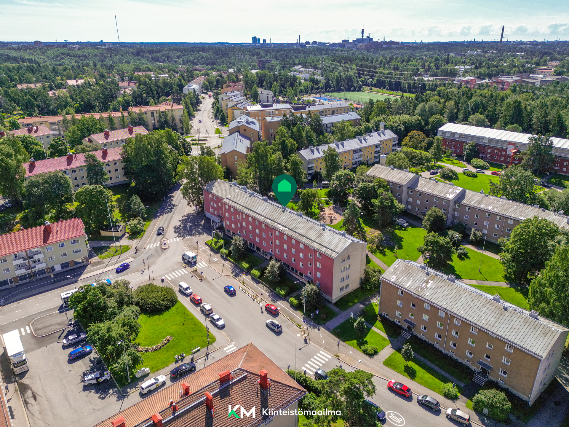 Aino Acktén tie 1, Pohjois-Haaga, Helsinki