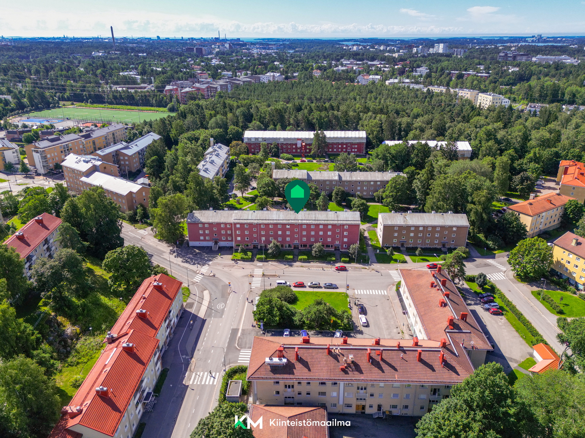 Aino Acktén tie 1, Pohjois-Haaga, Helsinki