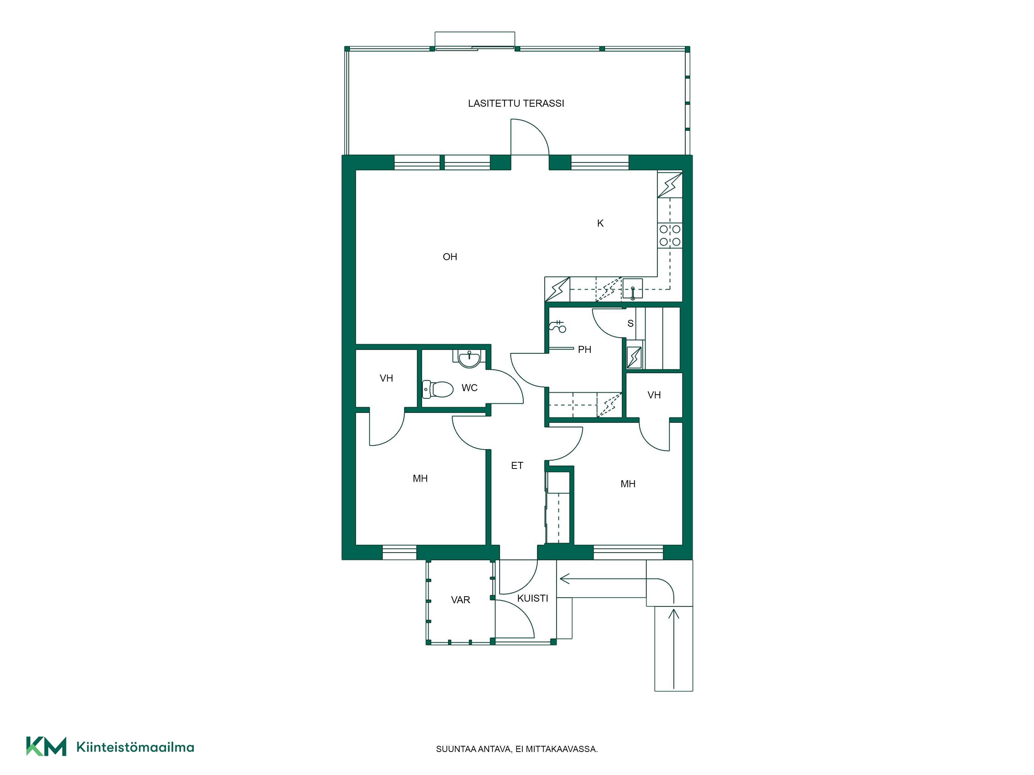 Puntuksentie 23, Puntus, Kokkola