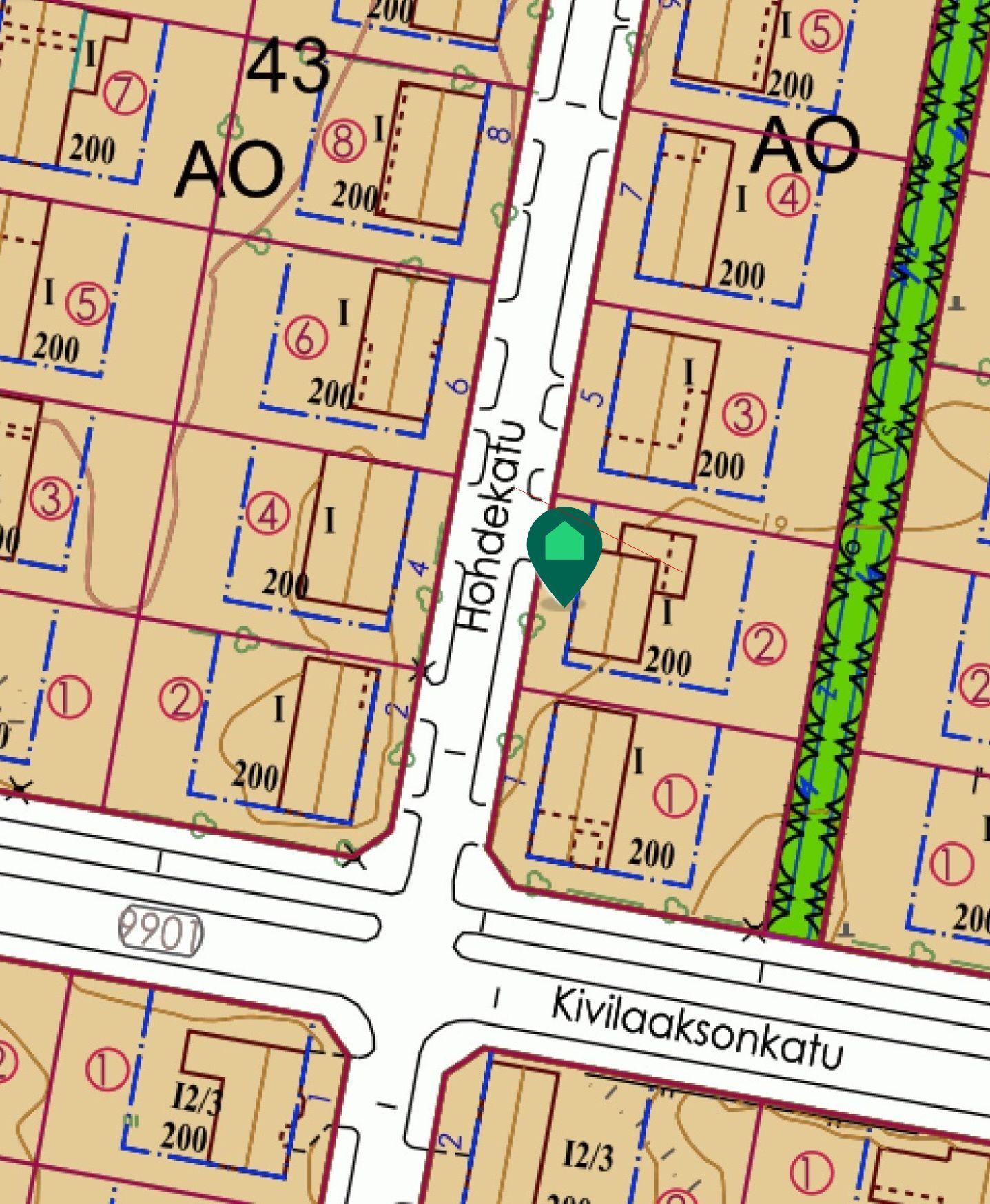 Hohdekatu 3, Katajalaakso, Seinäjoki