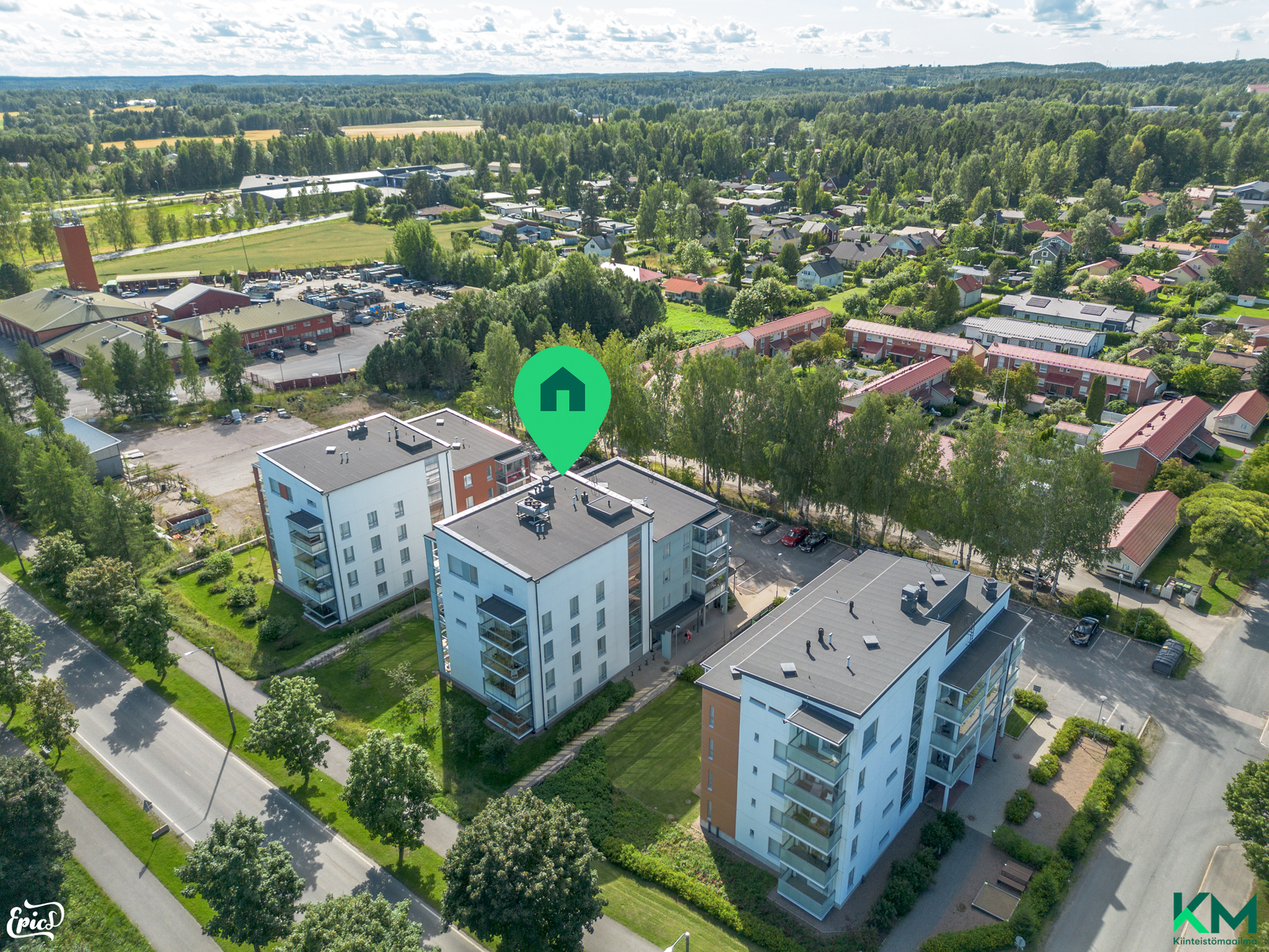 Puusepäntie 46, Pikonkangas, Kangasala