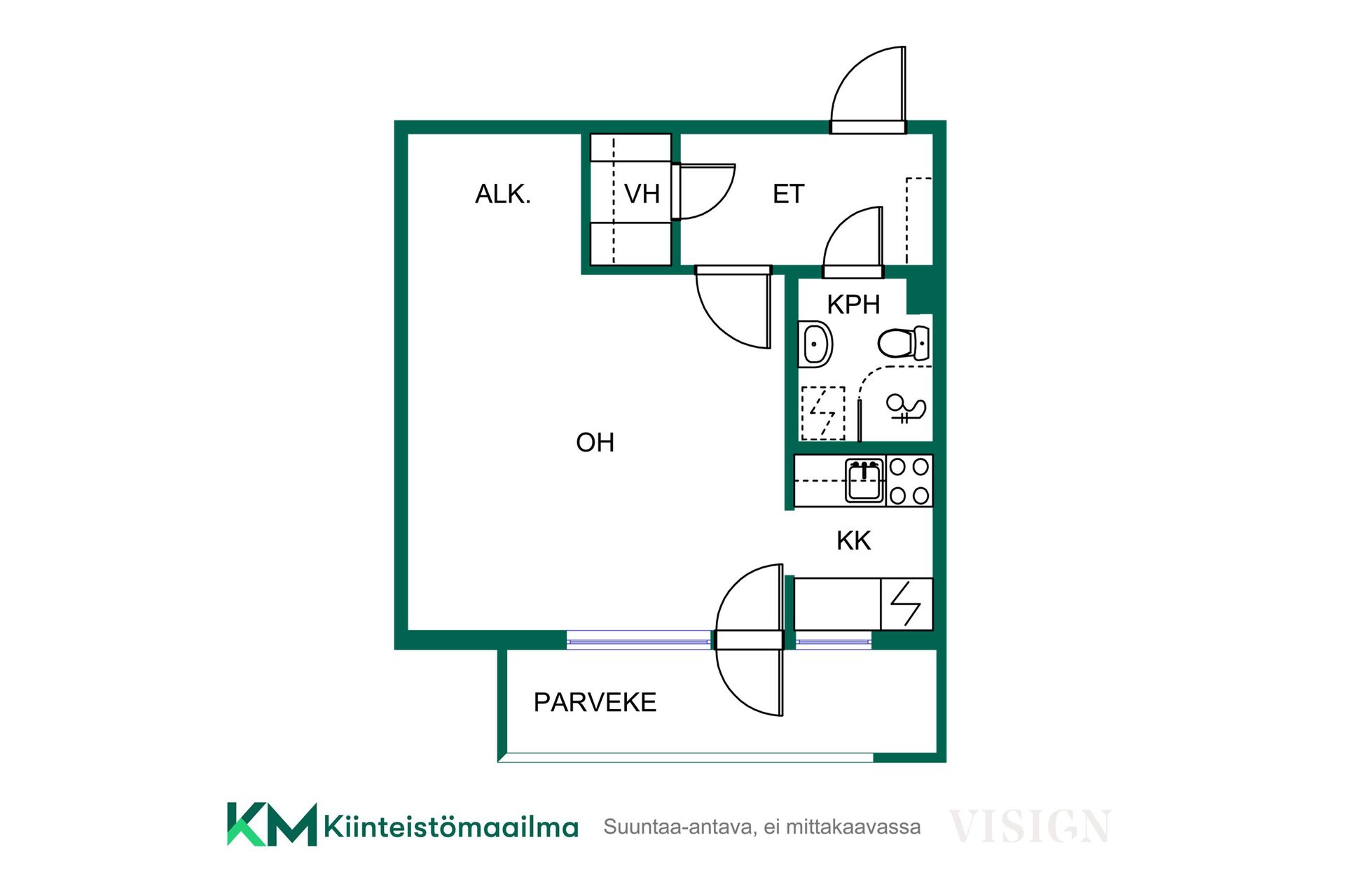Tulliportinkatu 9, keskusta, Savonlinna