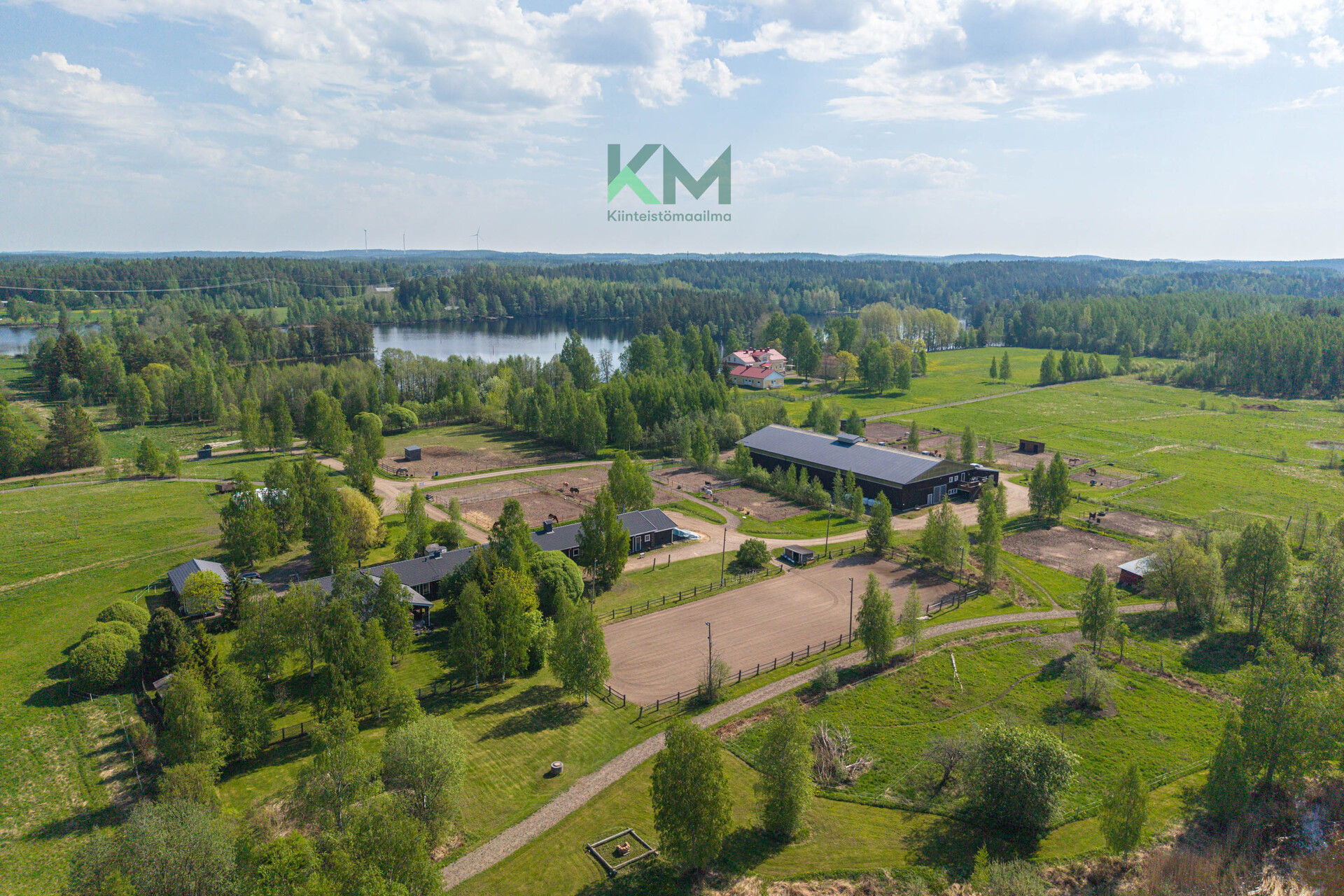 Tila omasta rannasta päin