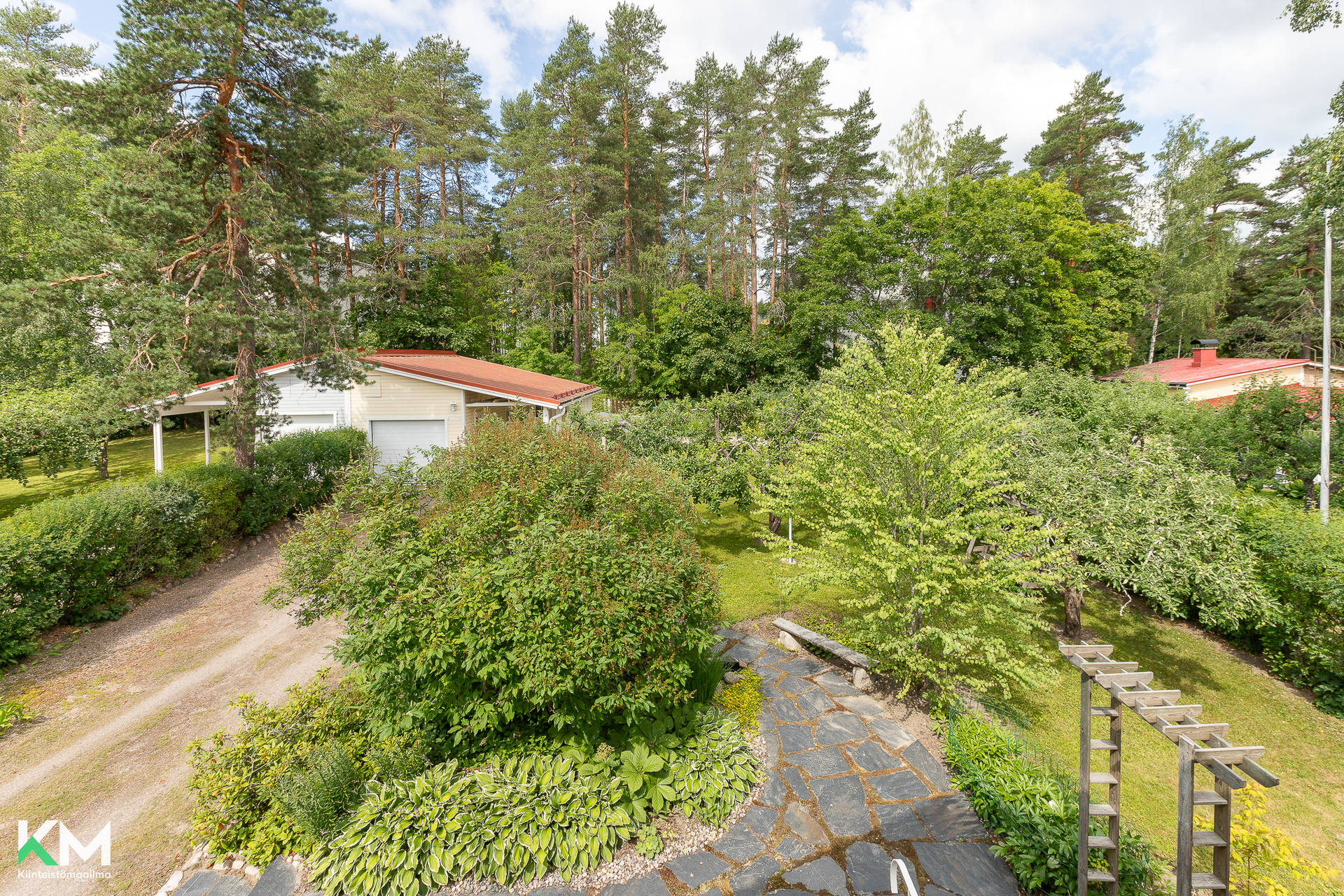 Näkymä ranskalaiselta parvekkeelta