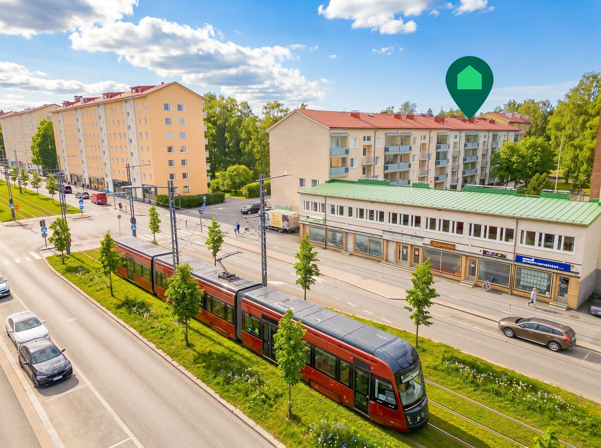 Sammonkatu 8-10, Kaleva, Tampere