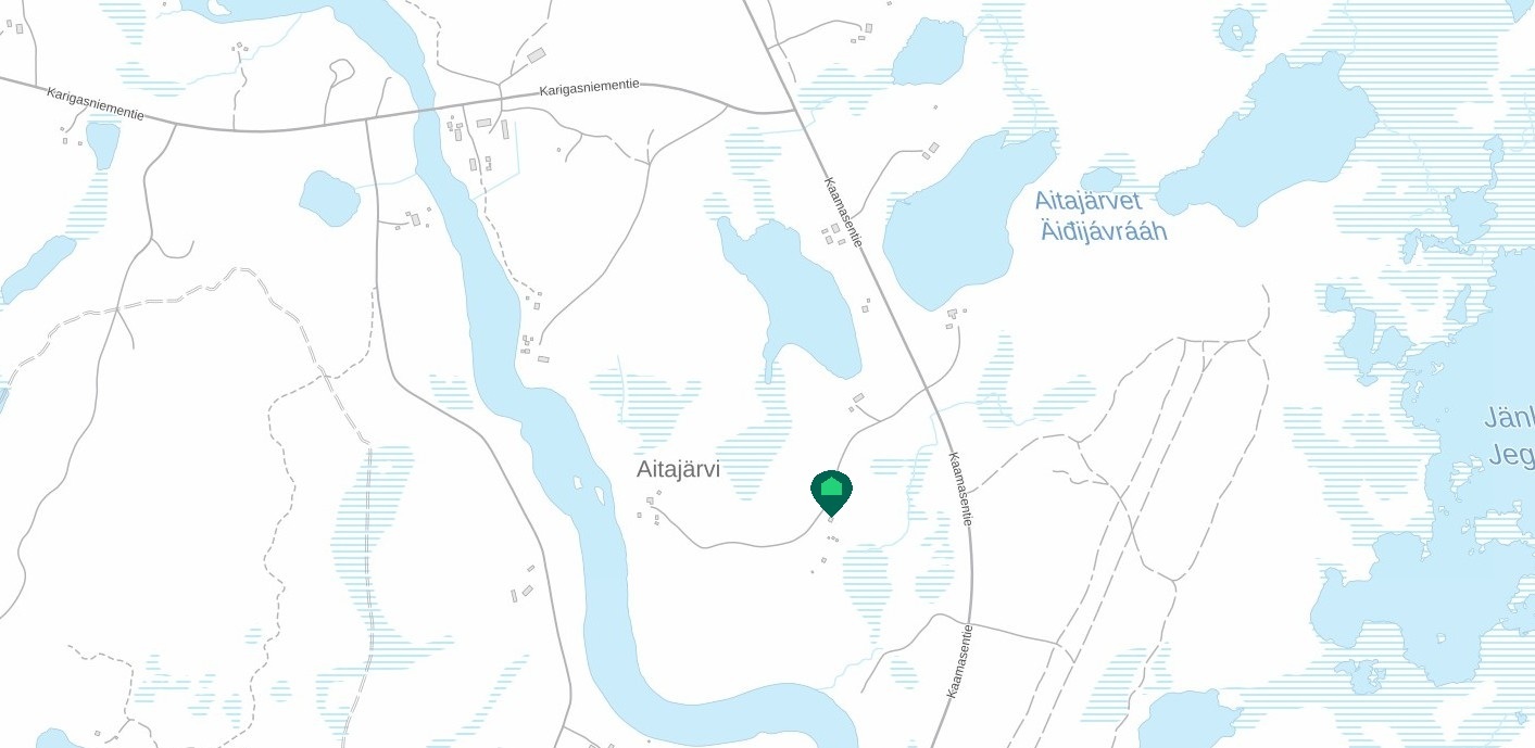 Sijainti kartalla