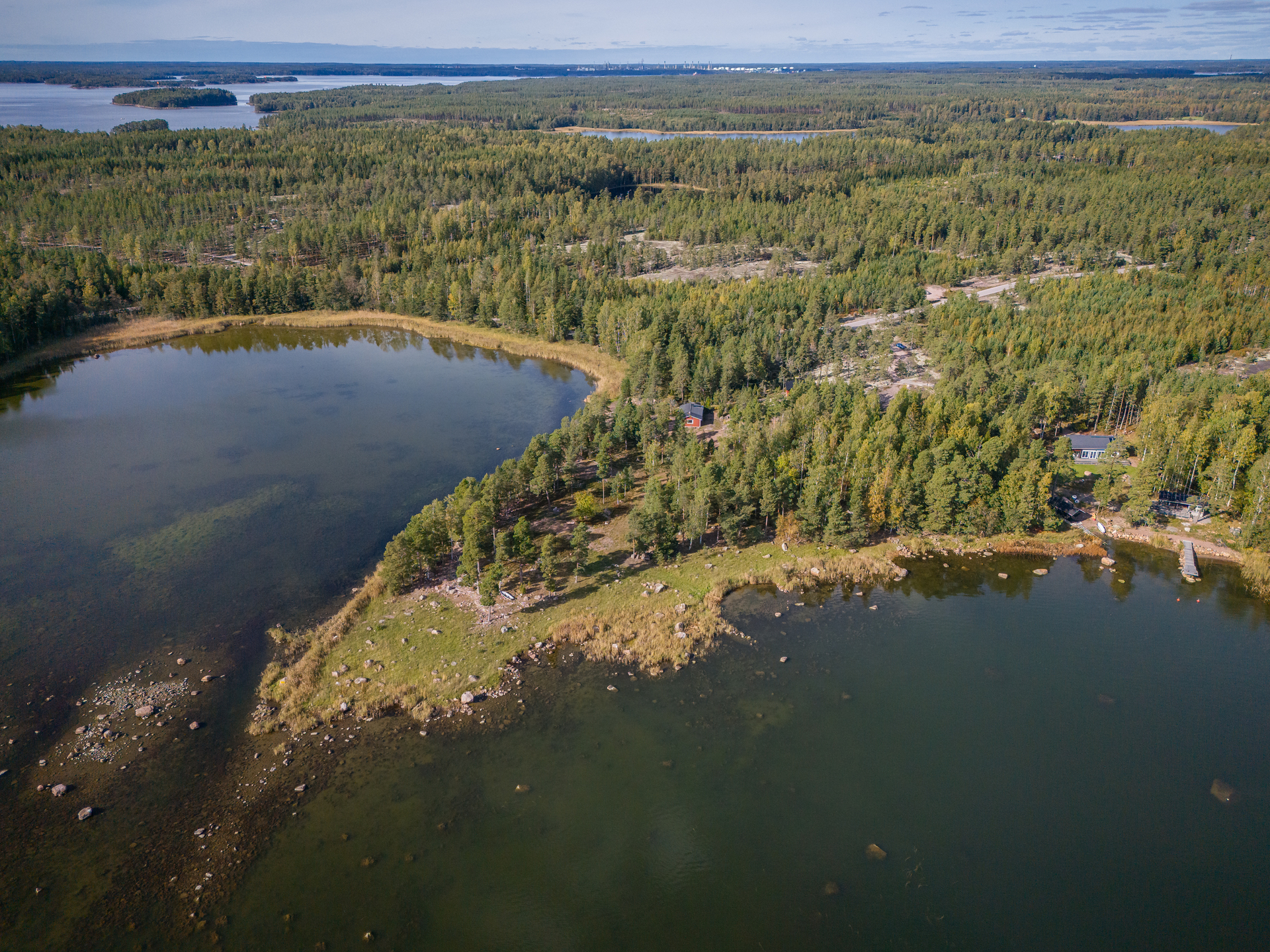 Niemi ilmakuvassa