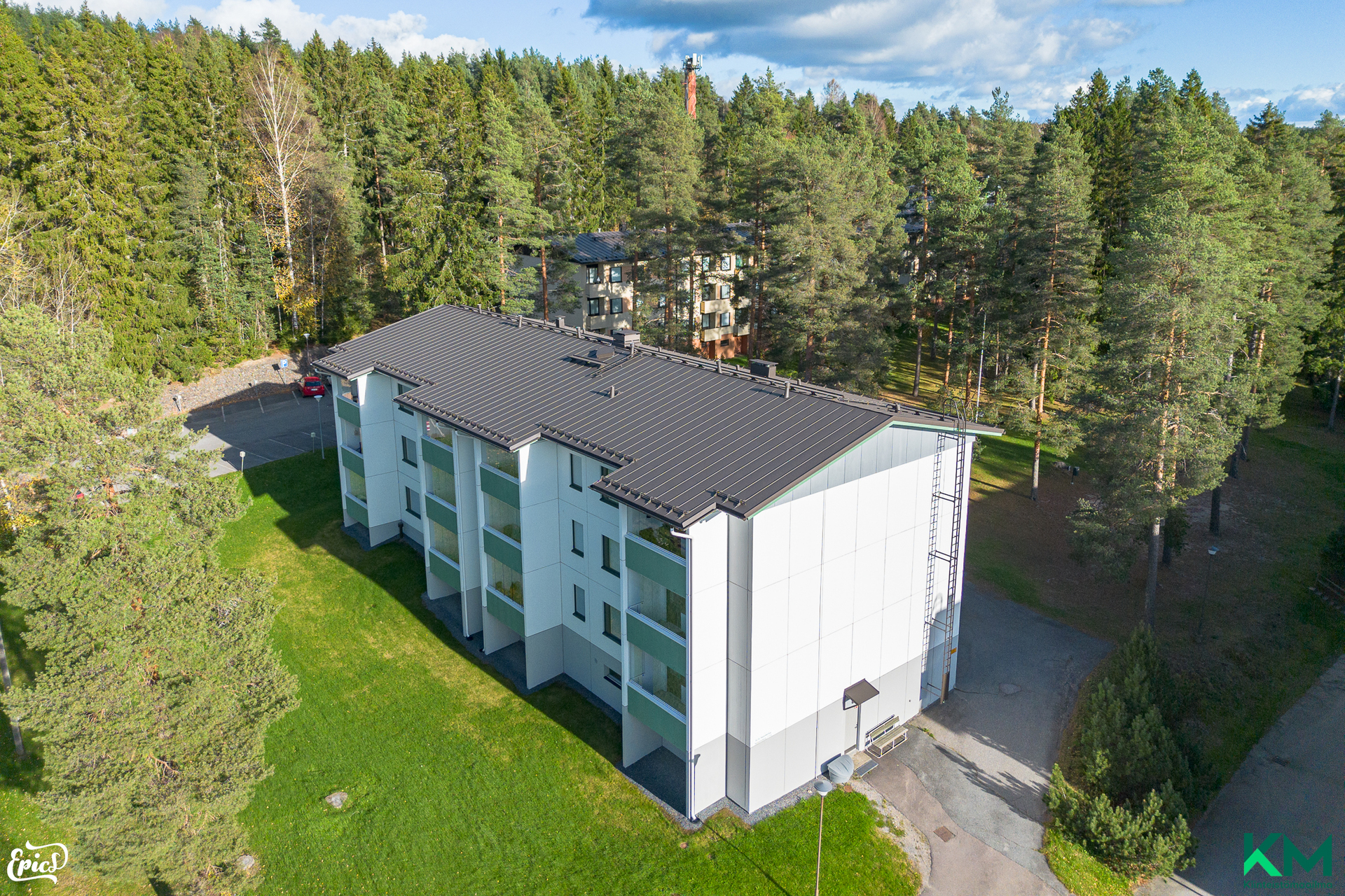 Harjun maastot aivan vieressä