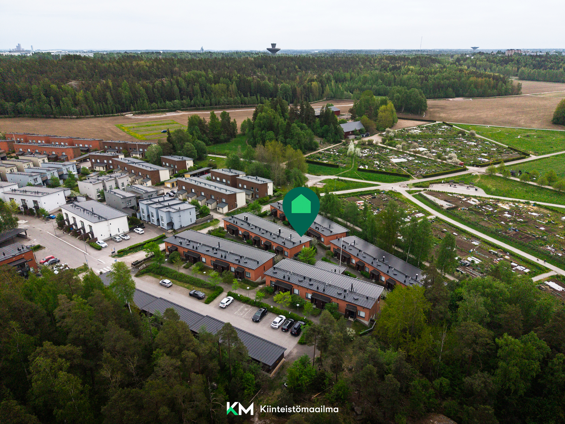 Ilmakuvaa alueelta