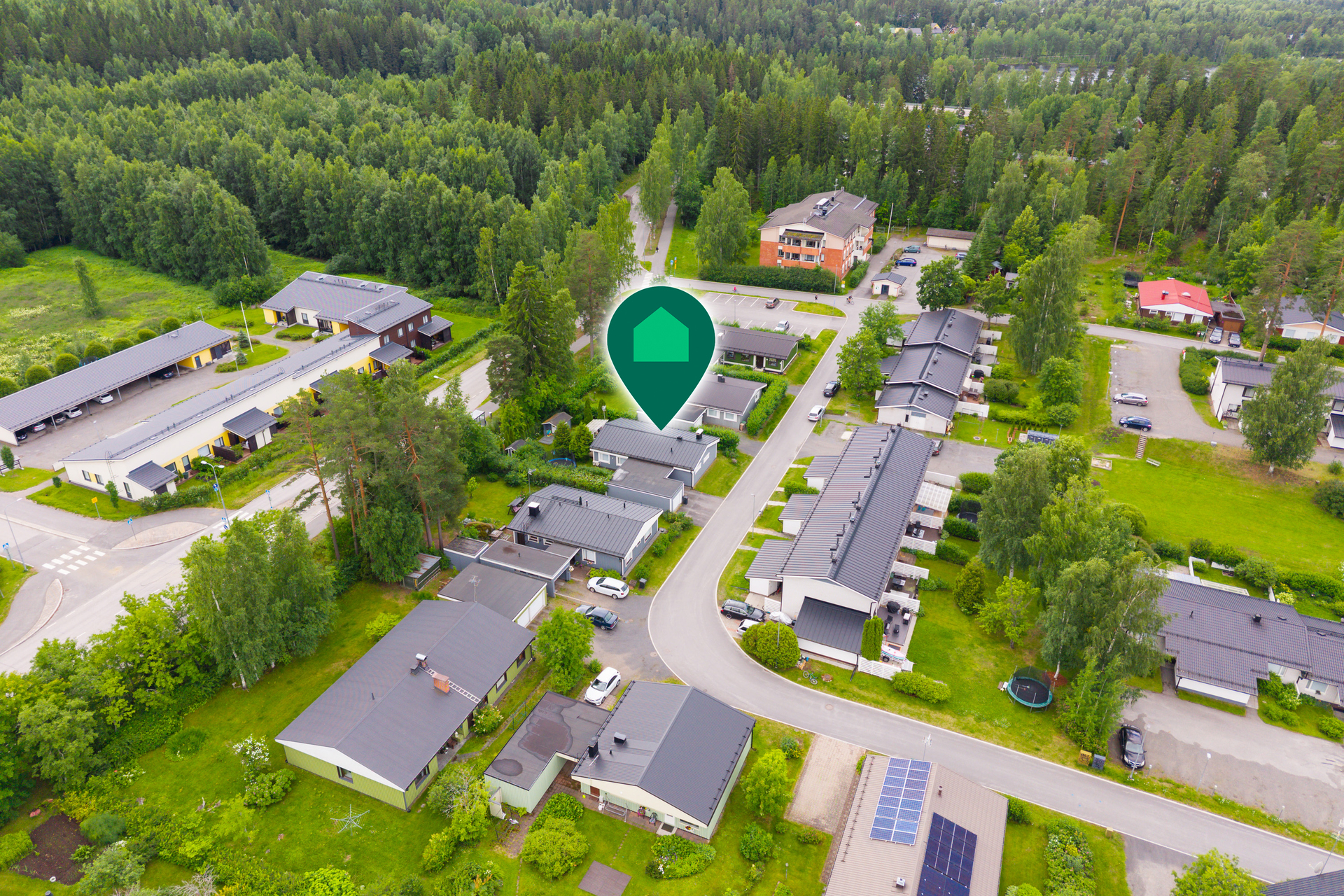 Aapatie 8, Heinälampi, Jyväskylä