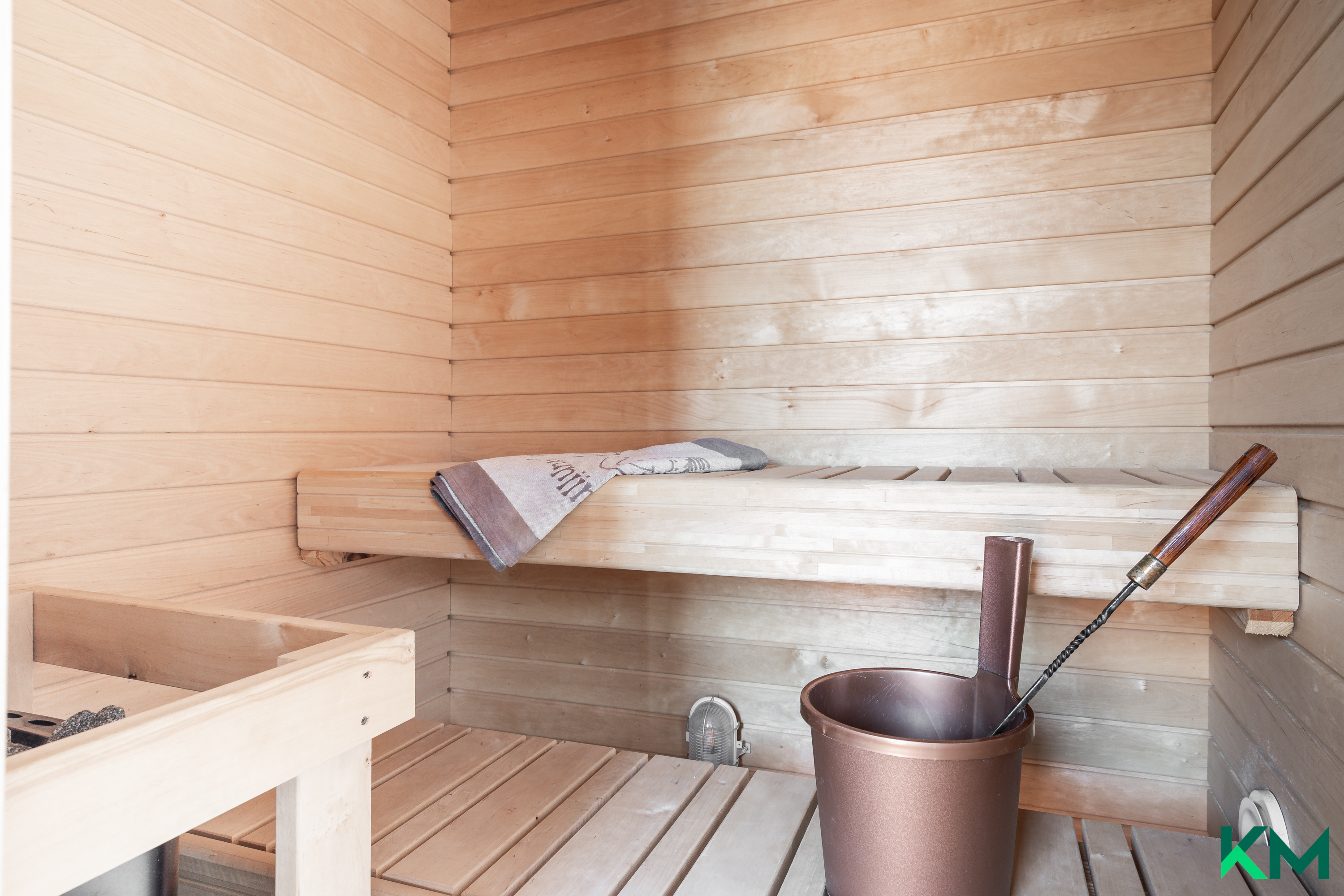 Oma sauna.