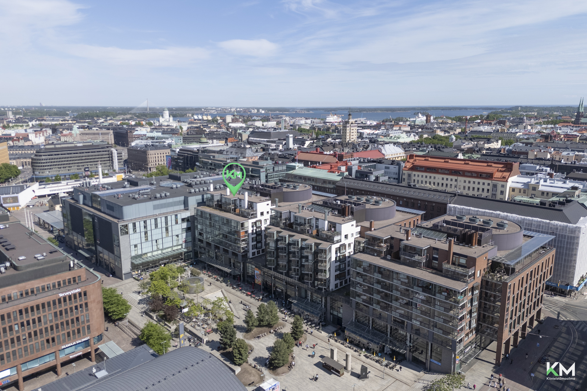 Urho Kekkosen katu 3, Kamppi, Helsinki
