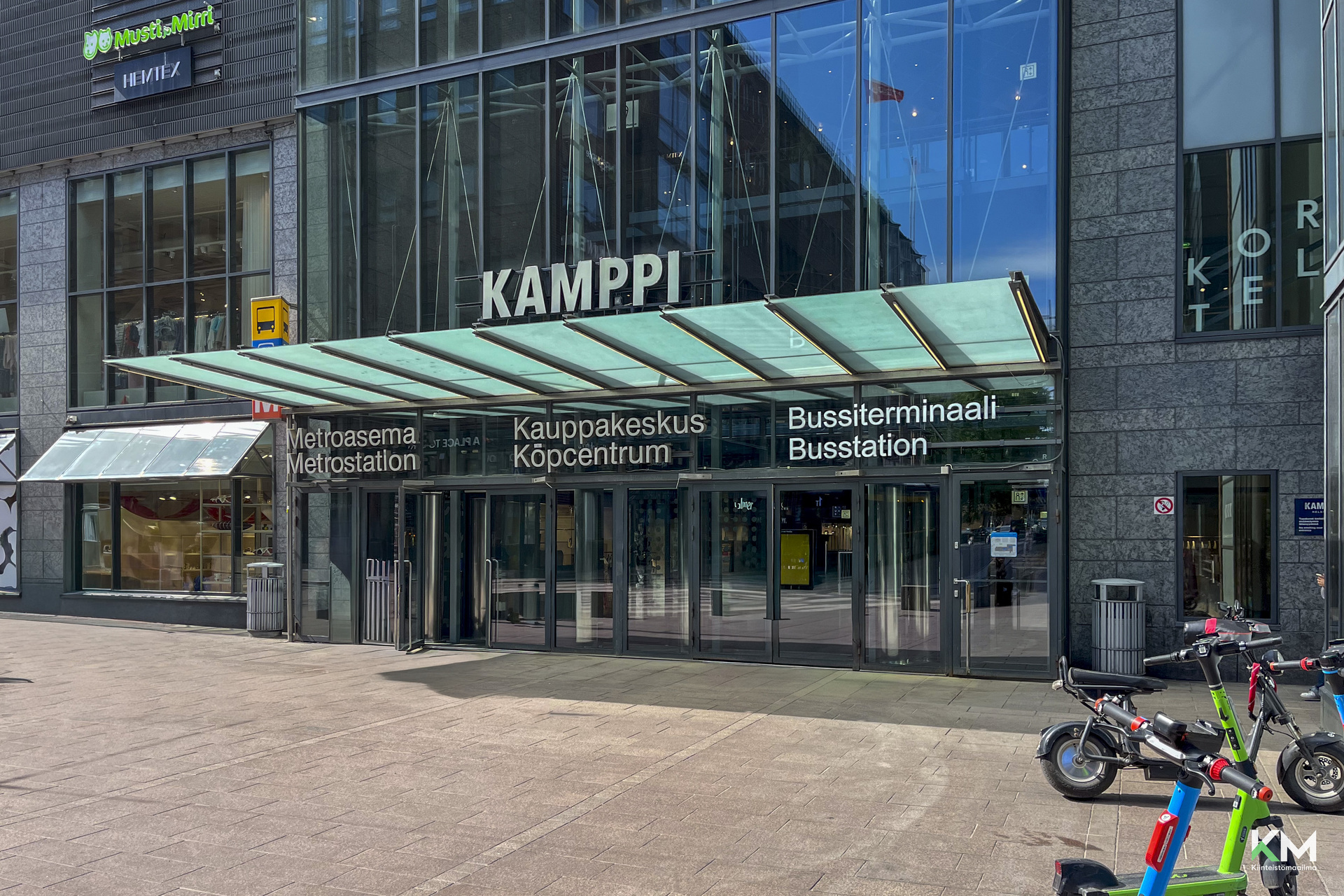 Urho Kekkosen katu 3, Kamppi, Helsinki