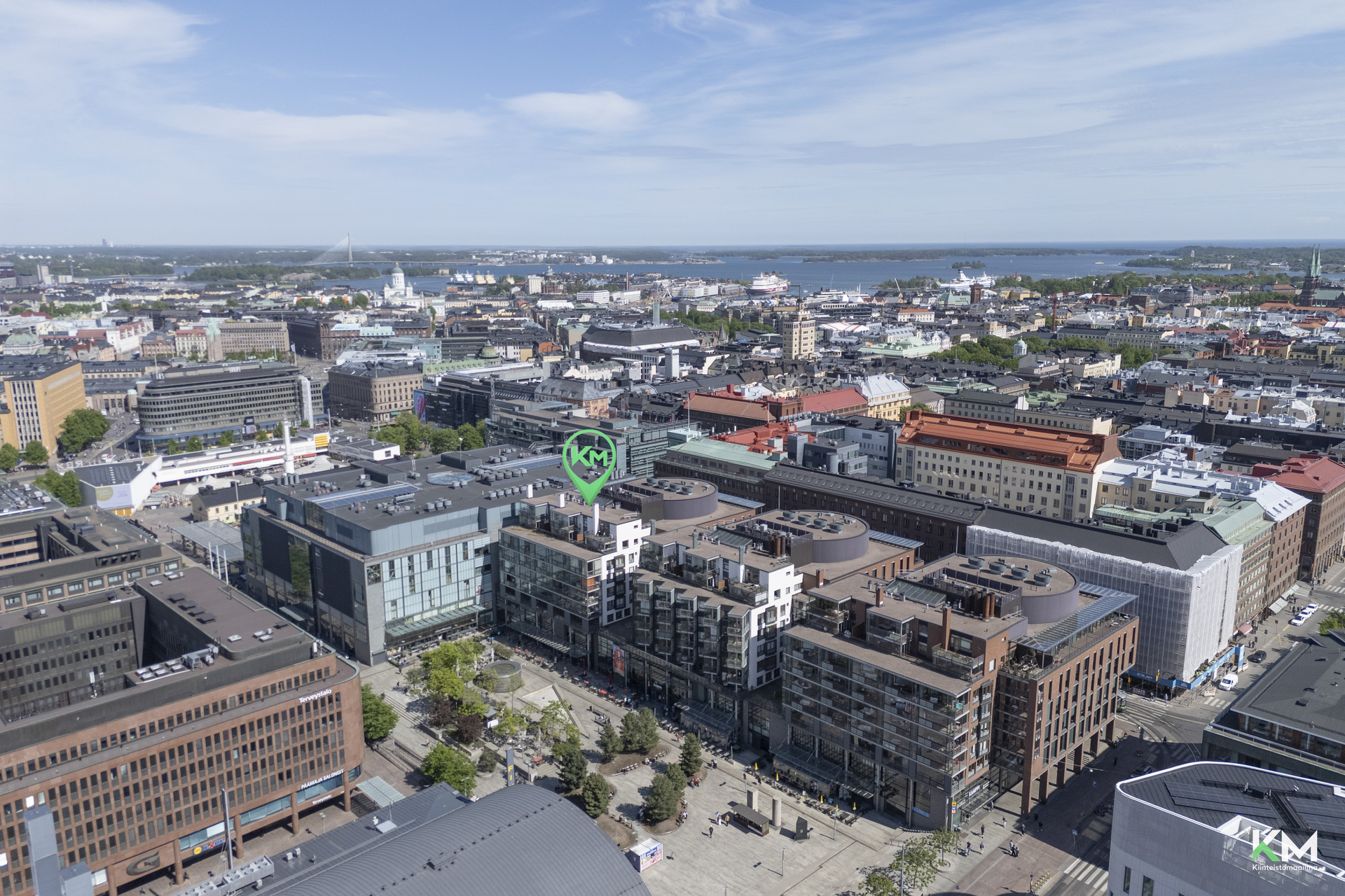 Urho Kekkosen katu 3, Kamppi, Helsinki